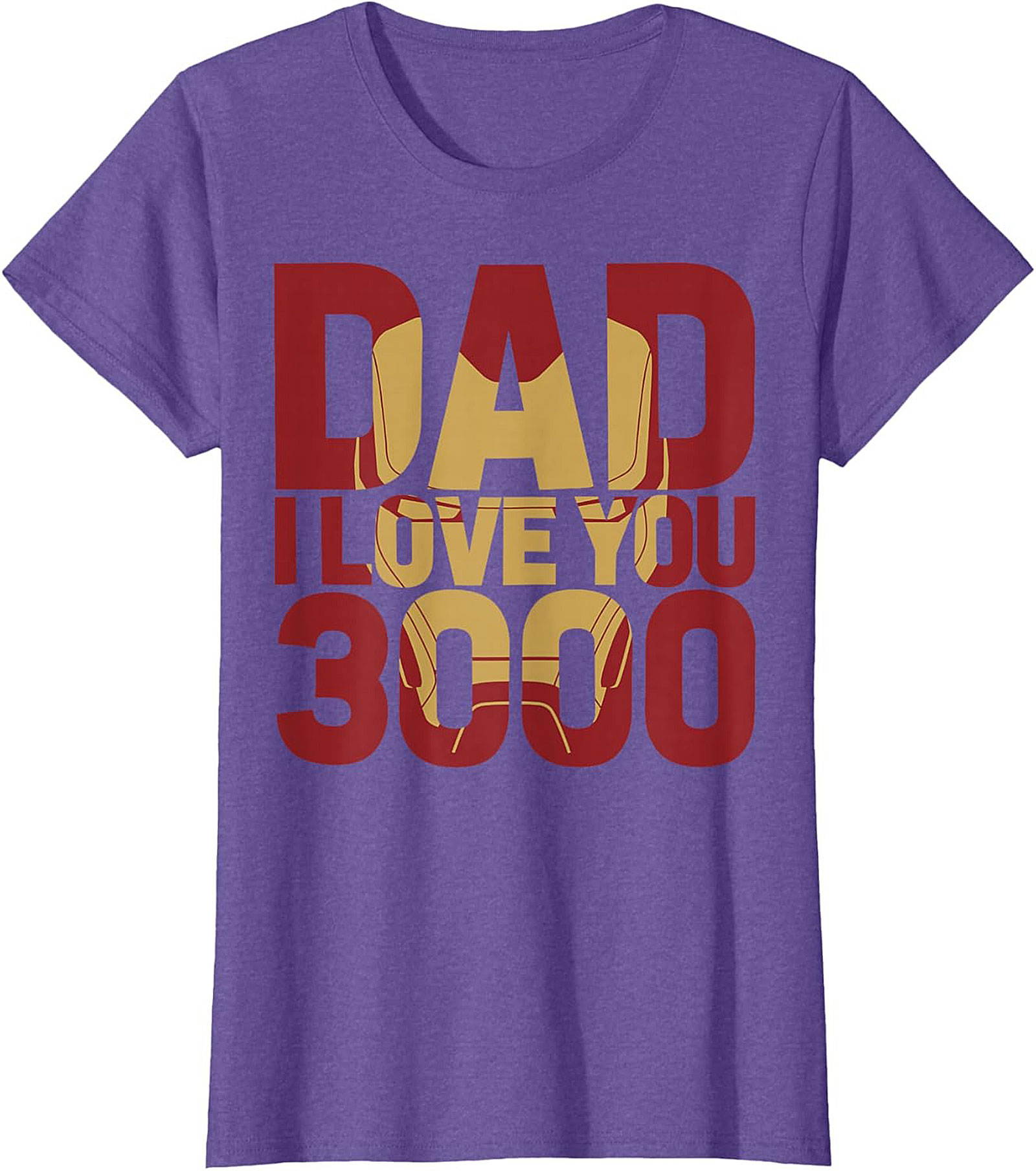 I Love You 3000 Dad Graphic Tee Iron Man Shirt Gift