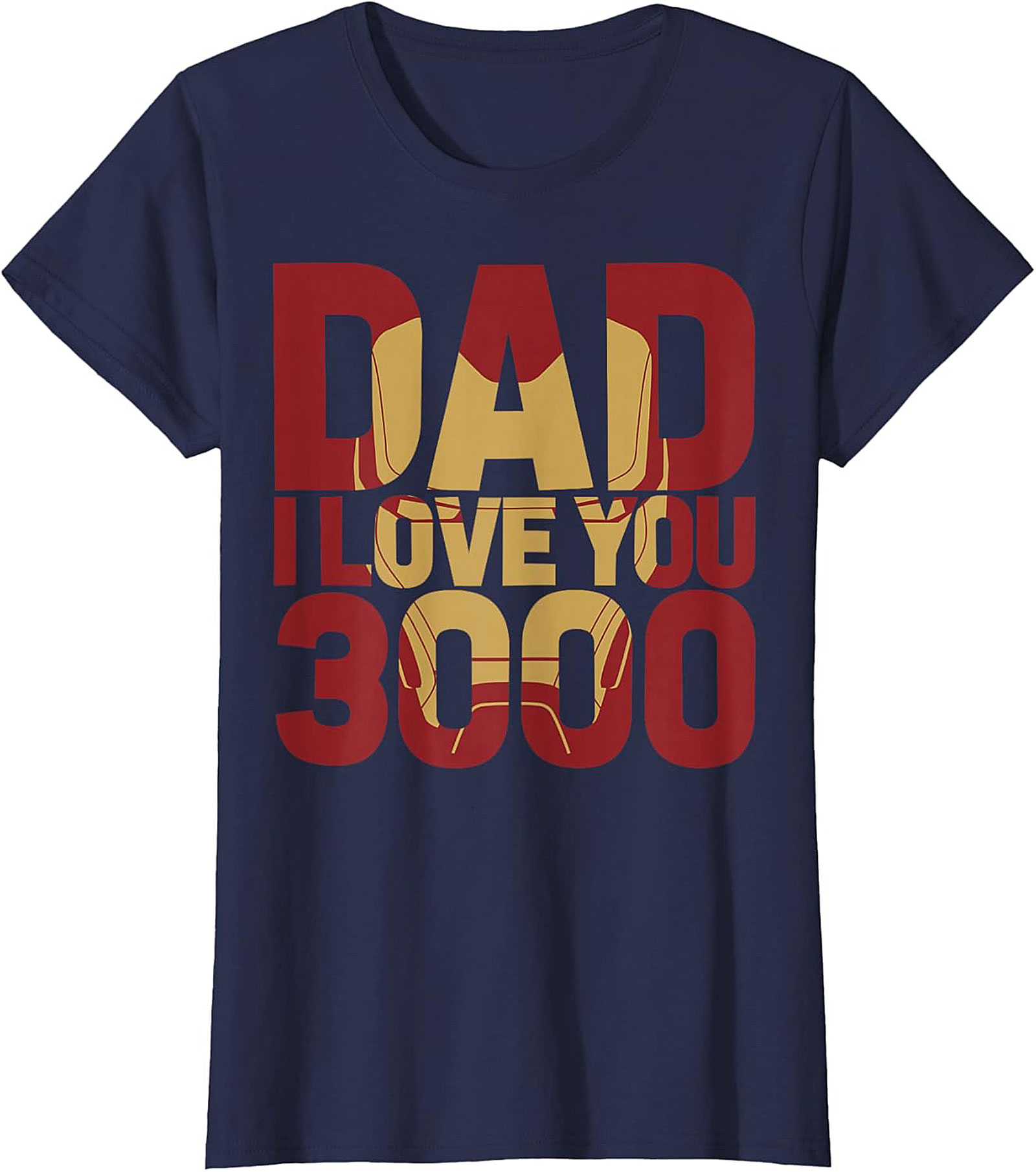 I Love You 3000 Dad Graphic Tee Iron Man Shirt Gift