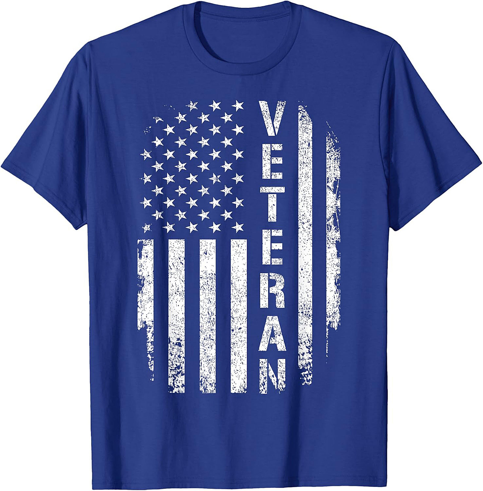 Veteran Flag T-Shirt | Distressed American Flag Tee