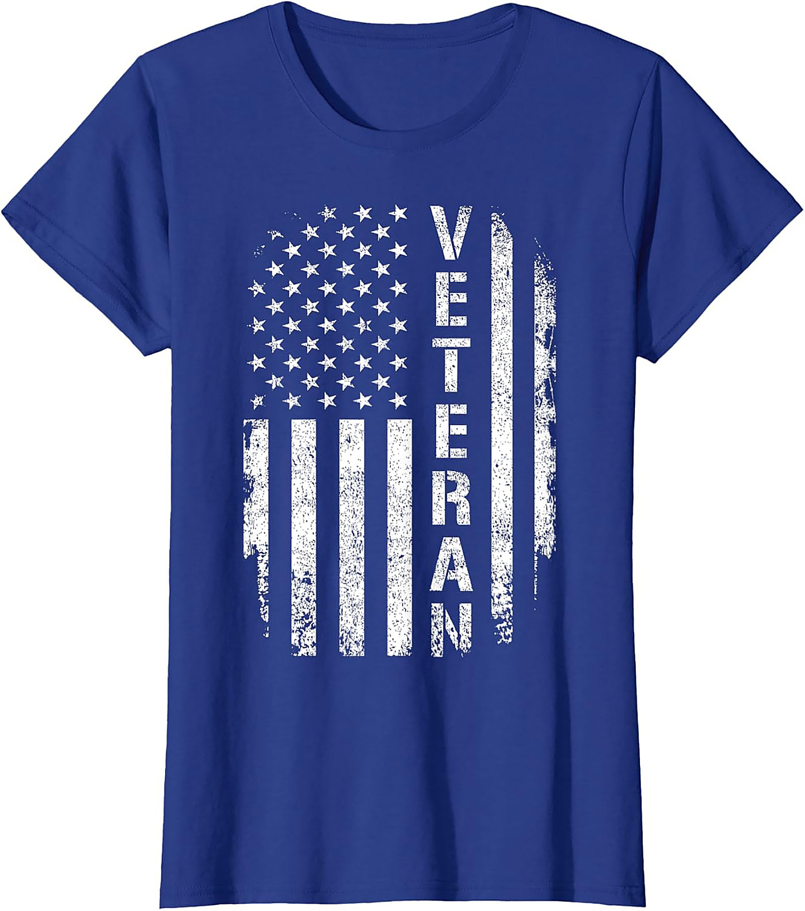 Veteran Flag T-Shirt | Distressed American Flag Tee