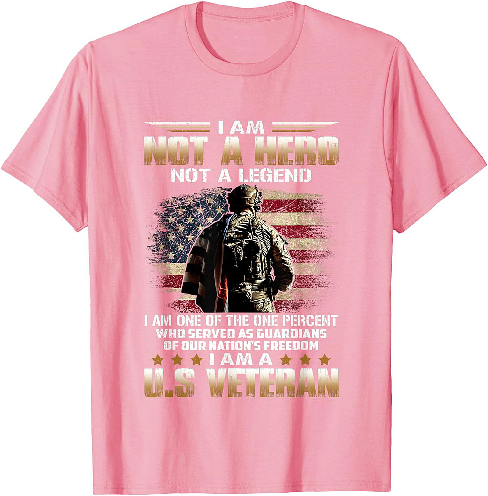 U.S. Veteran T-Shirt | The One Percent Patriotic Tee