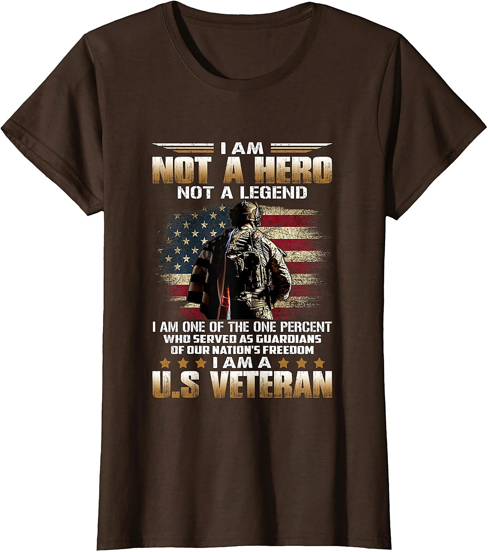 U.S. Veteran T-Shirt | The One Percent Patriotic Tee
