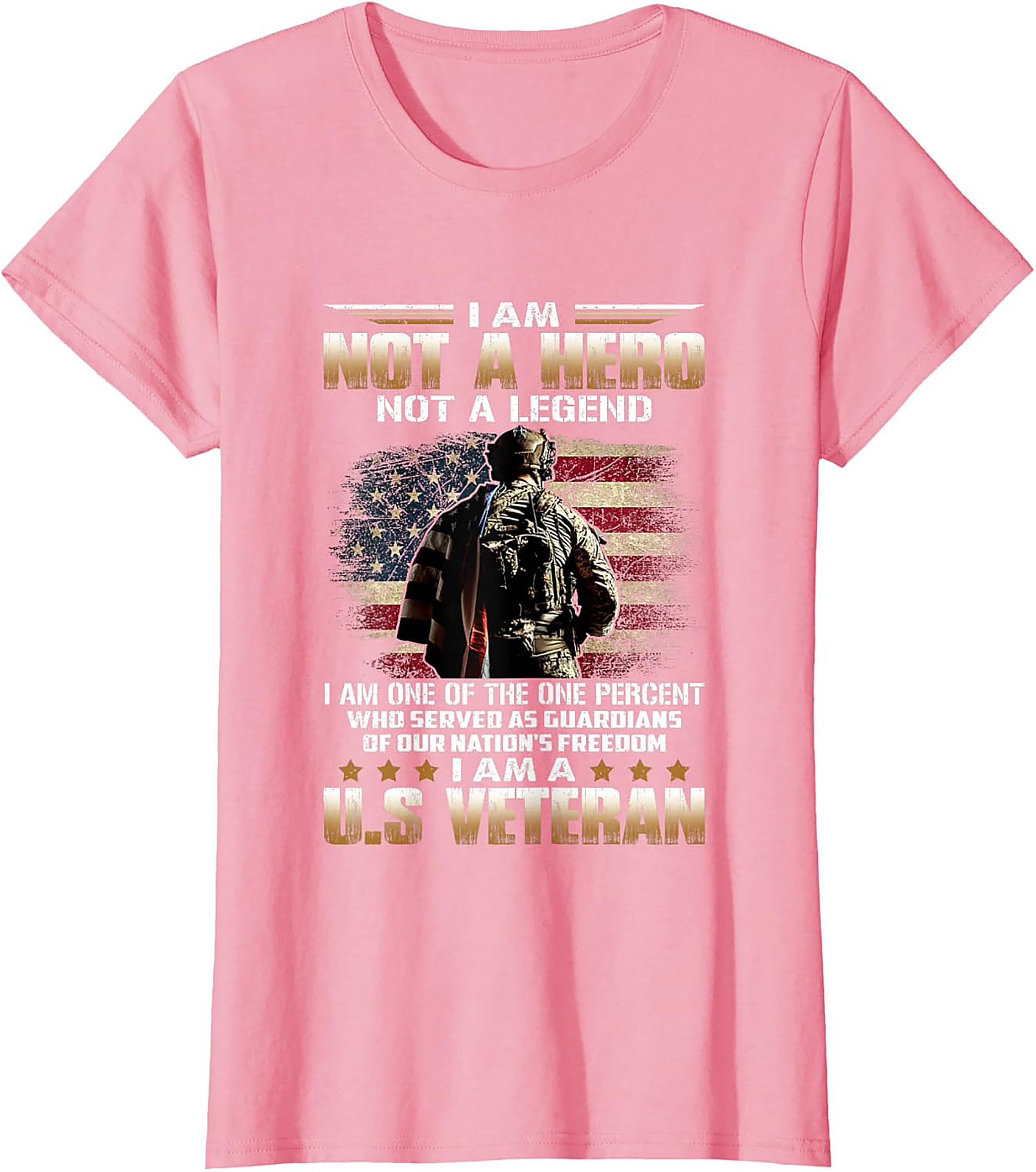 U.S. Veteran T-Shirt | The One Percent Patriotic Tee