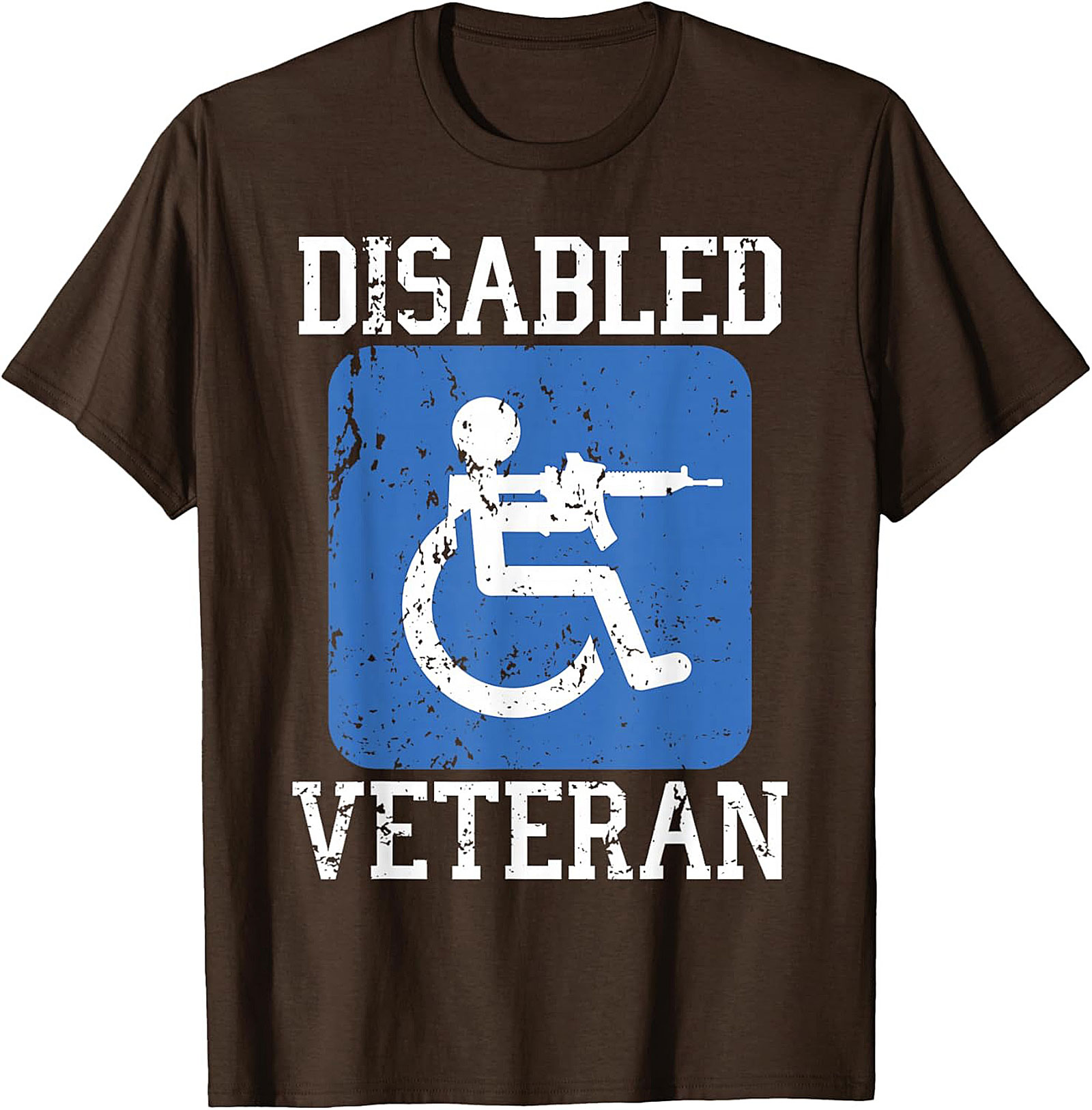 Disabled Veteran Graphic Tee | Funny Military Shirt Gift