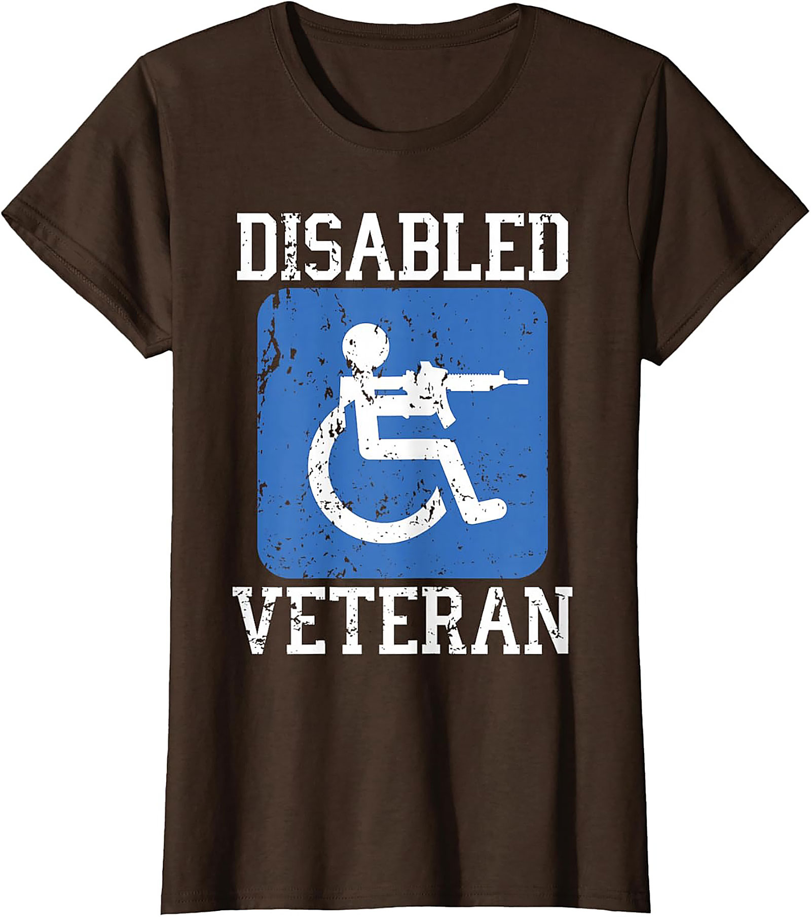 Disabled Veteran Graphic Tee | Funny Military Shirt Gift