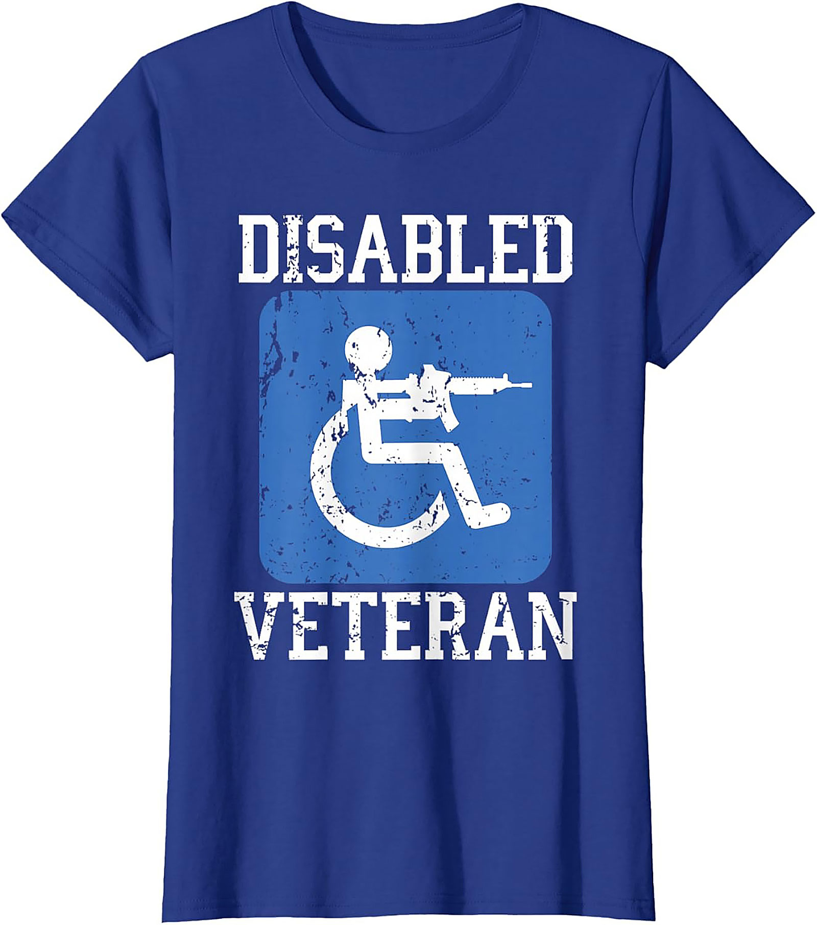 Disabled Veteran Graphic Tee | Funny Military Shirt Gift