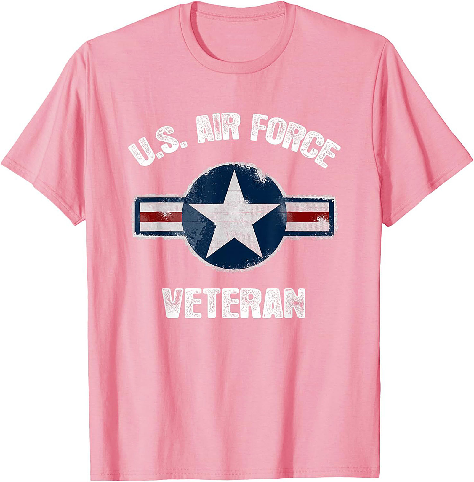 US Air Force Veteran Graphic Tee | Distressed Logo Shirt