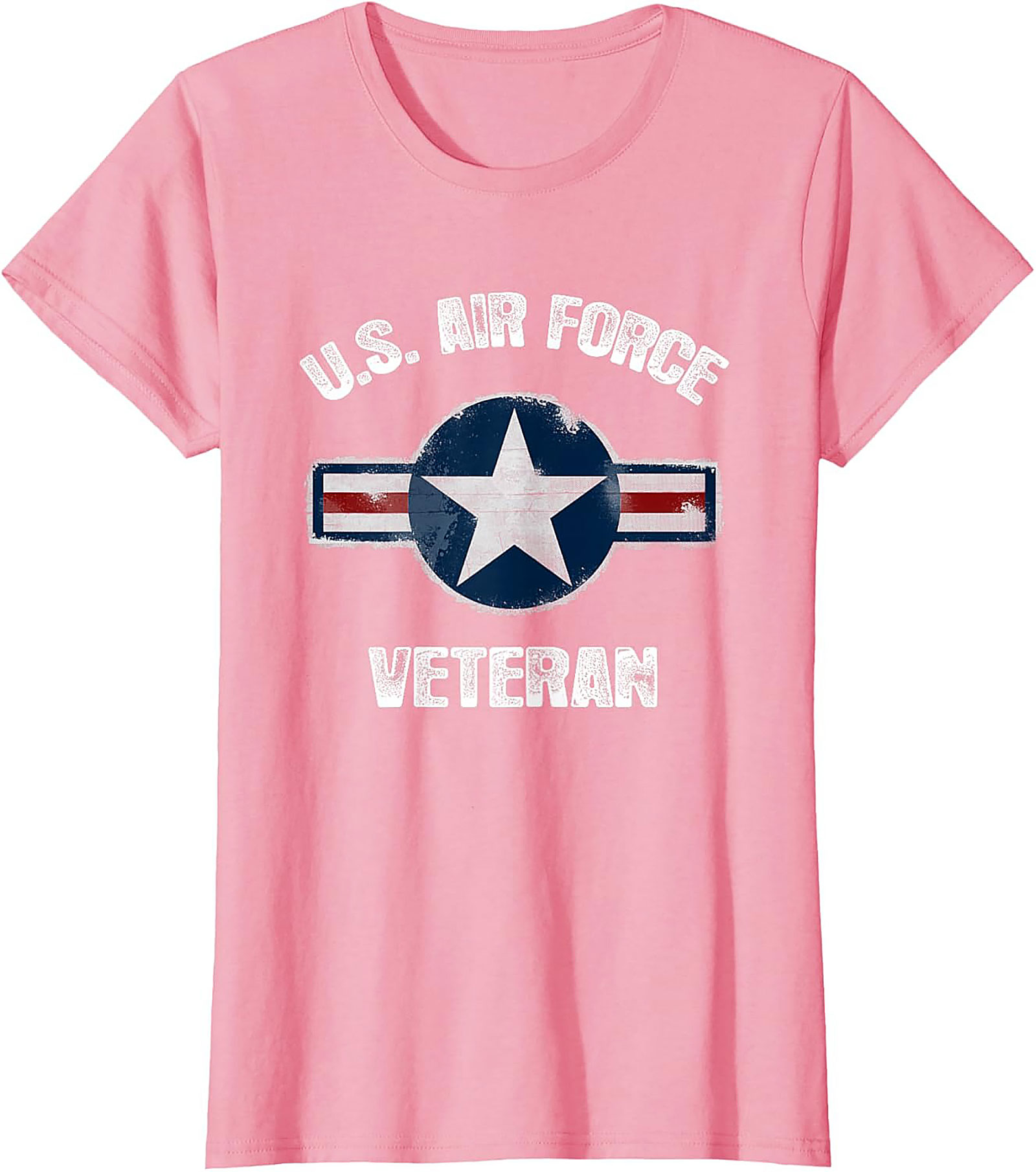 US Air Force Veteran Graphic Tee | Distressed Logo Shirt