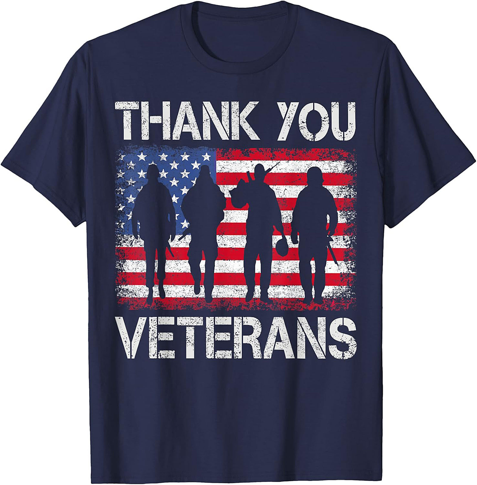 Thank You Veterans T-shirt - Patriotic Graphic Tee