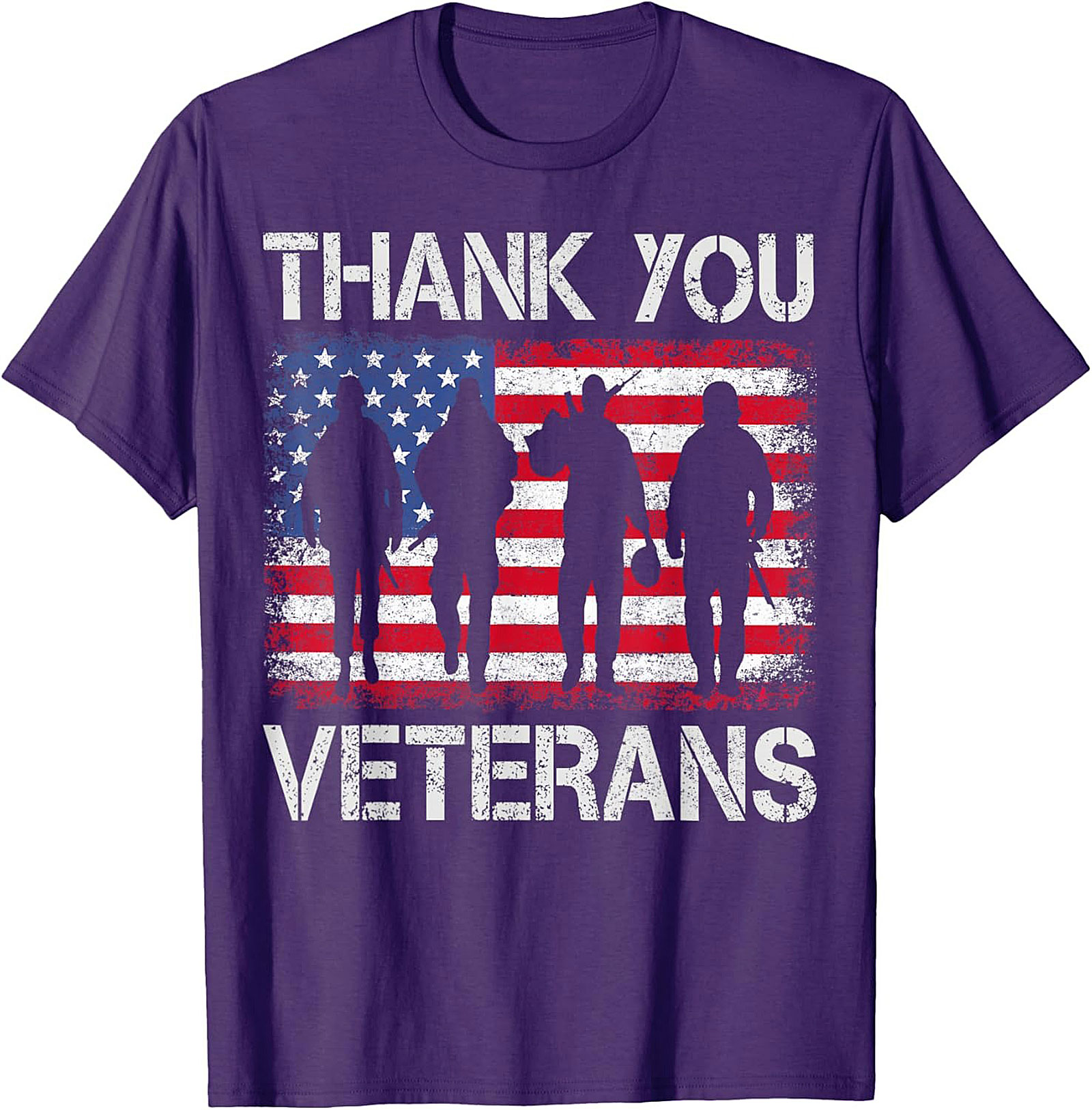 Thank You Veterans T-shirt - Patriotic Graphic Tee