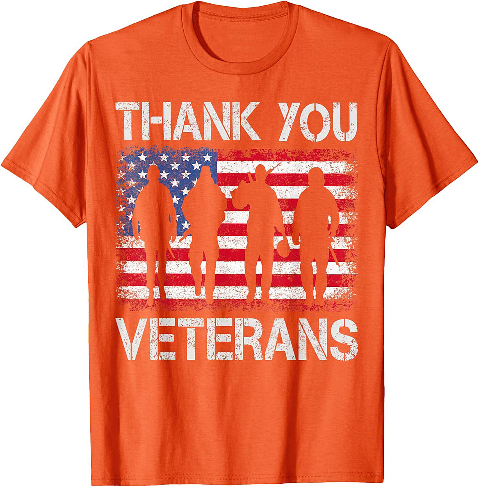 Thank You Veterans T-shirt - Patriotic Graphic Tee
