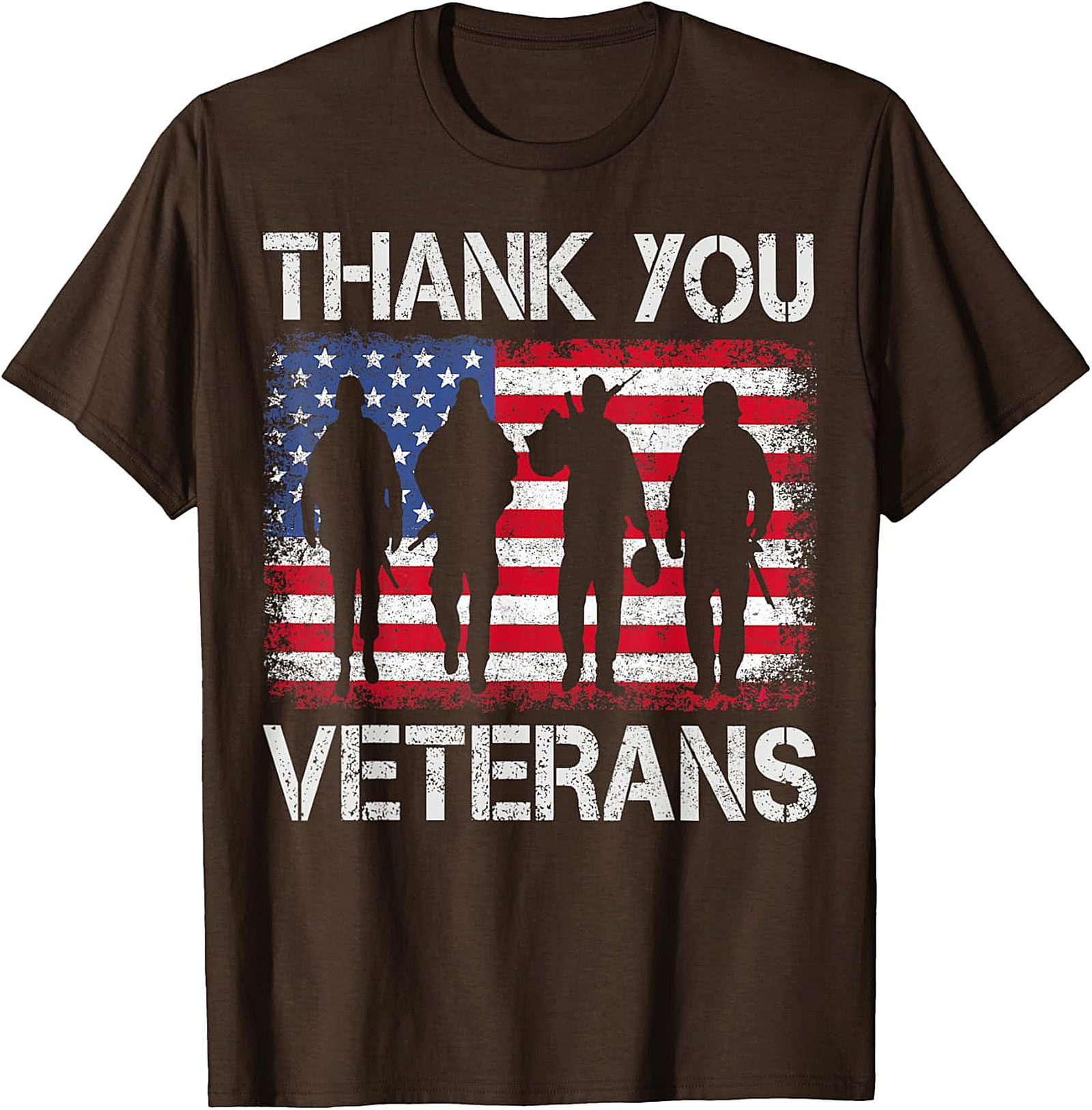 Thank You Veterans T-shirt - Patriotic Graphic Tee