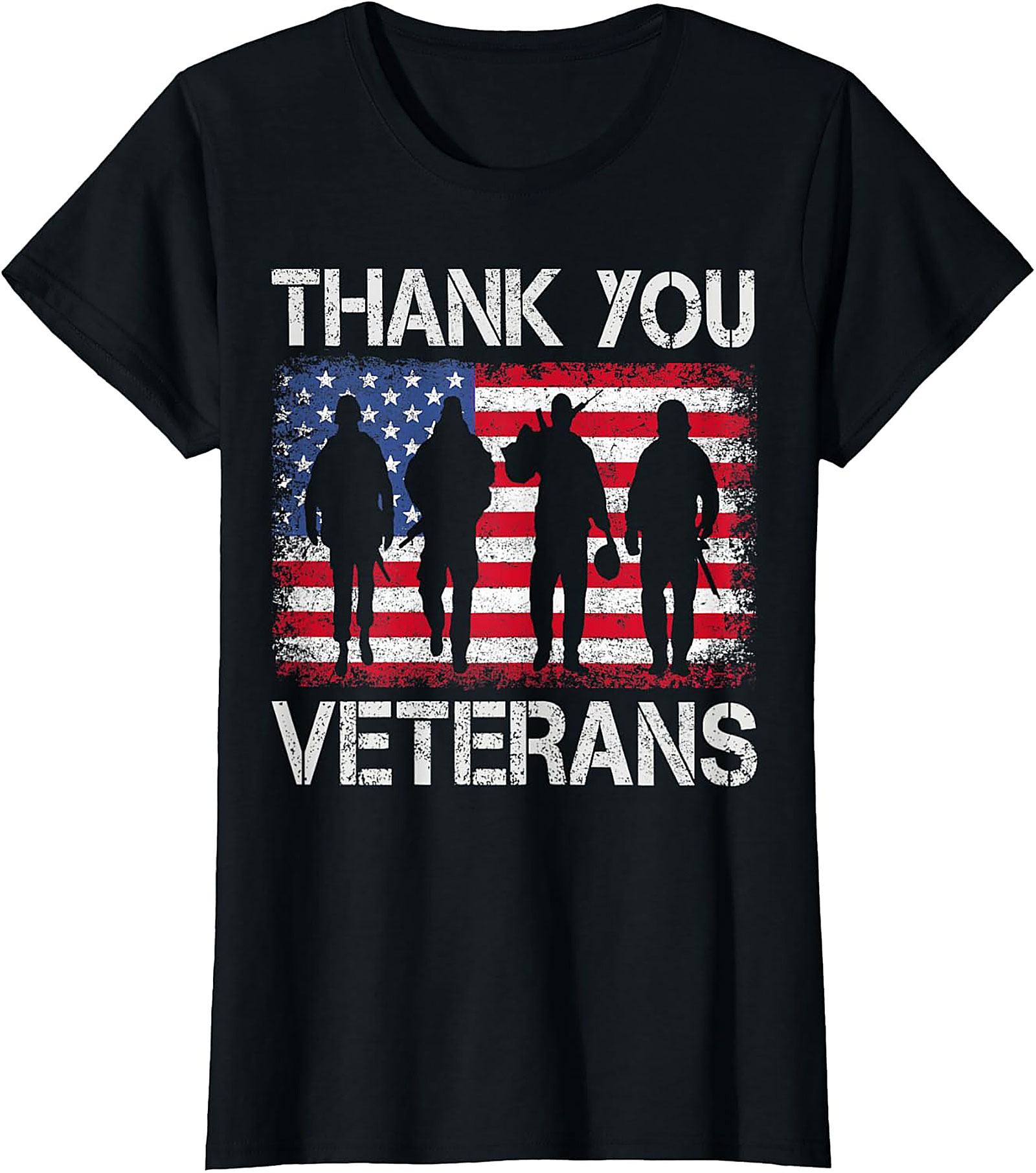 Thank You Veterans T-shirt - Patriotic Graphic Tee