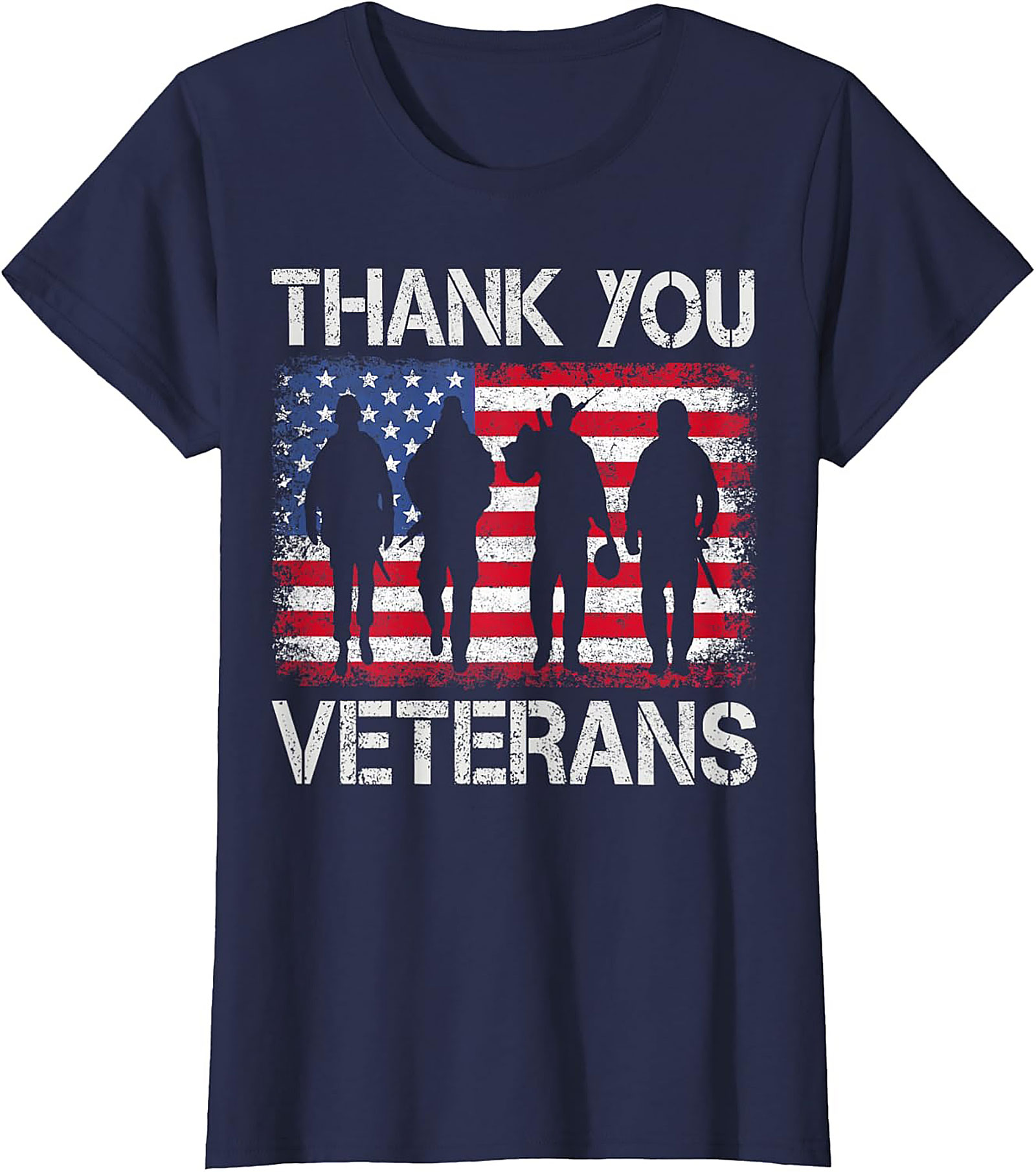 Thank You Veterans T-shirt - Patriotic Graphic Tee