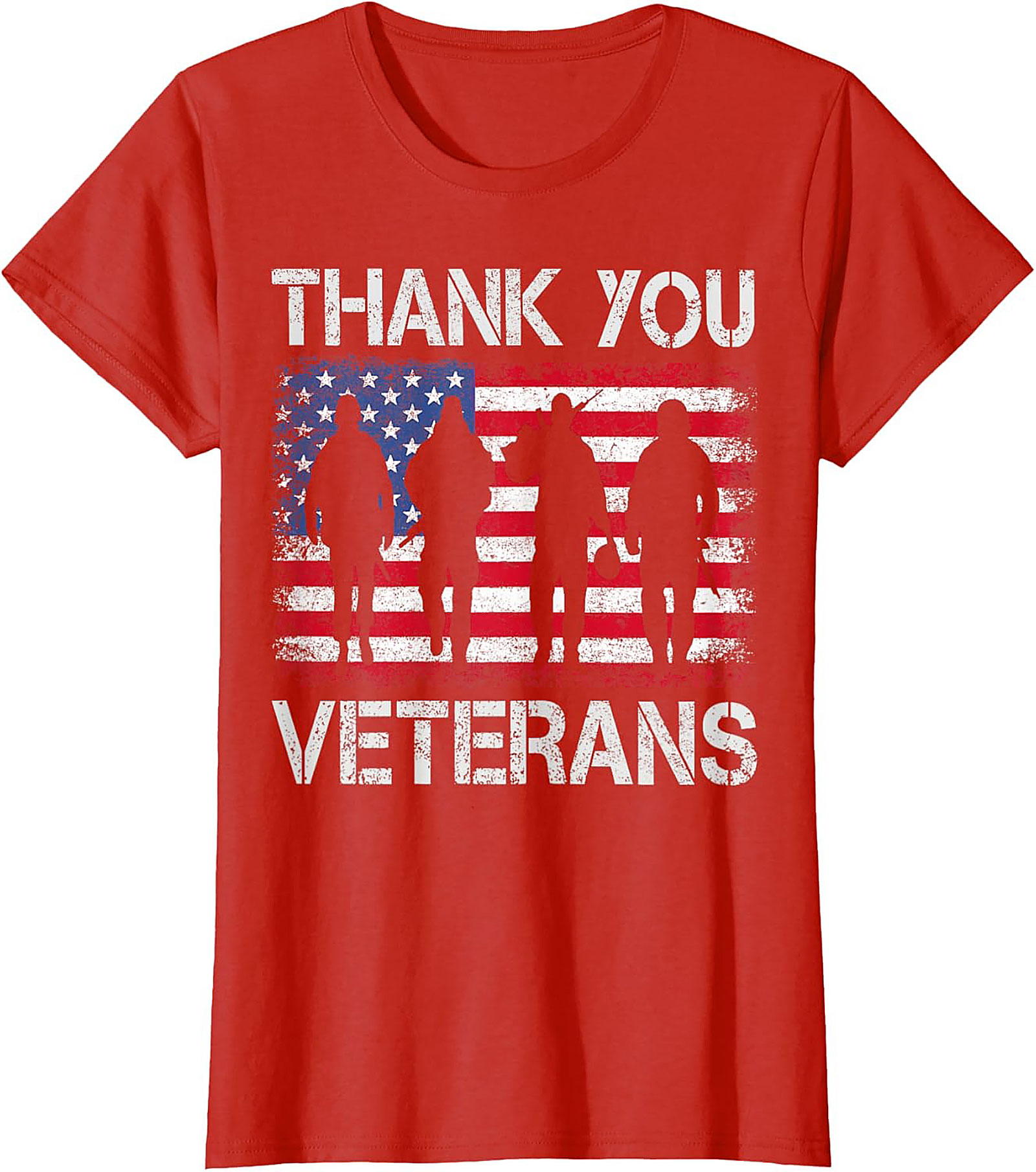 Thank You Veterans T-shirt - Patriotic Graphic Tee