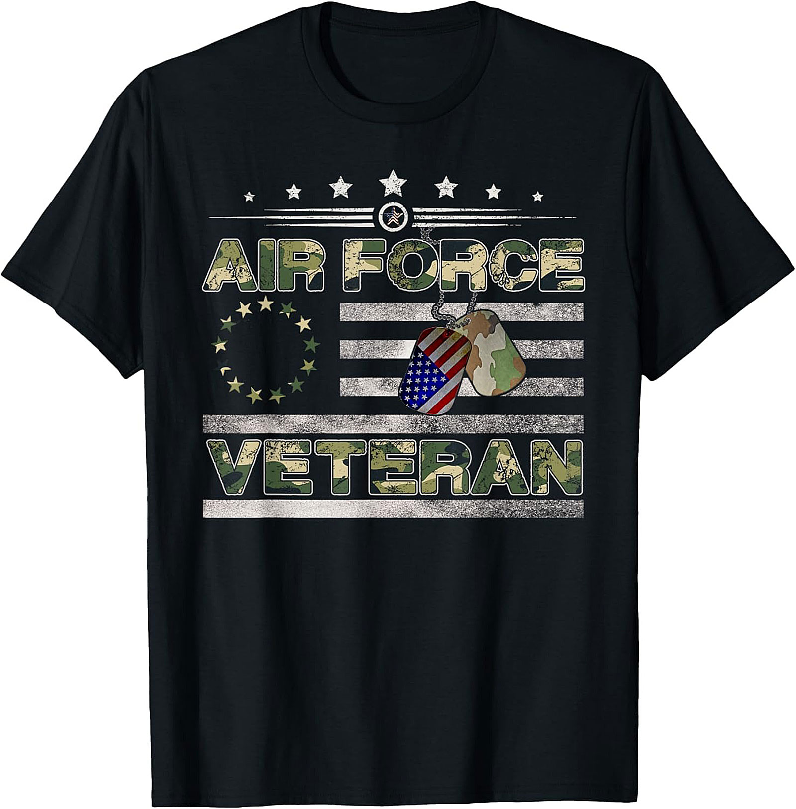 Air Force Veteran T-Shirt | Patriotic USAF Graphic Tee