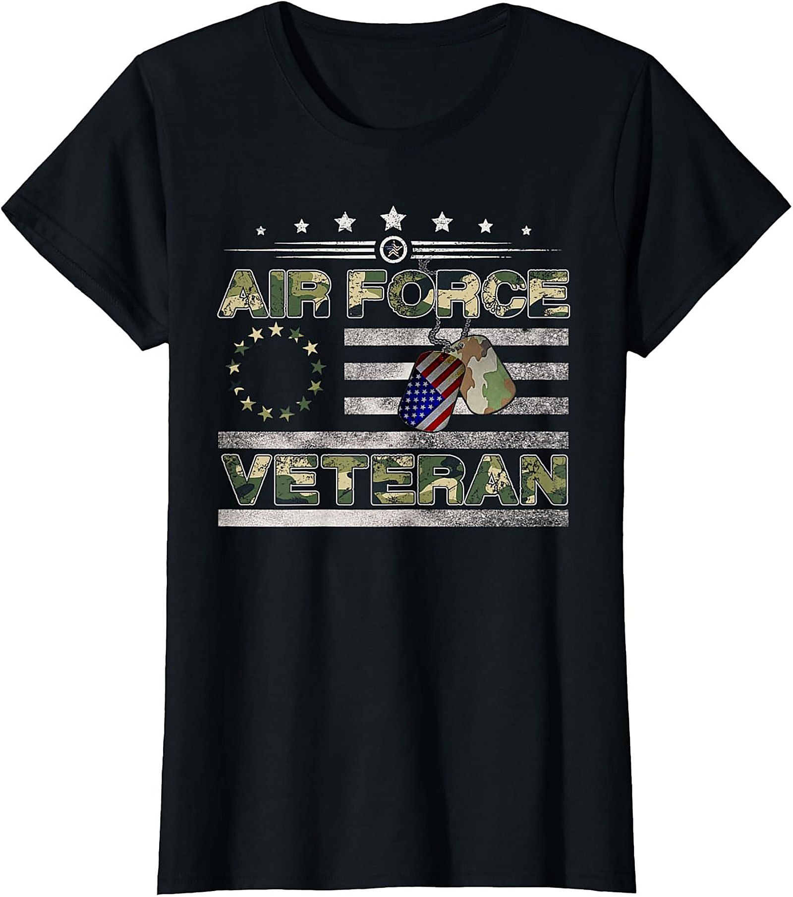 Air Force Veteran T-Shirt | Patriotic USAF Graphic Tee