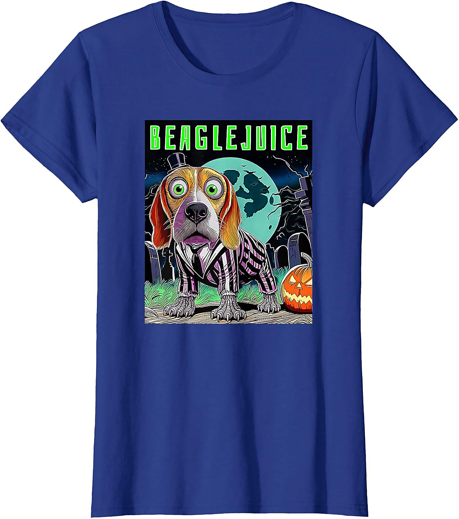 Beaglejuice Funny Graphic Tee | Spooky Halloween Unisex Shirt