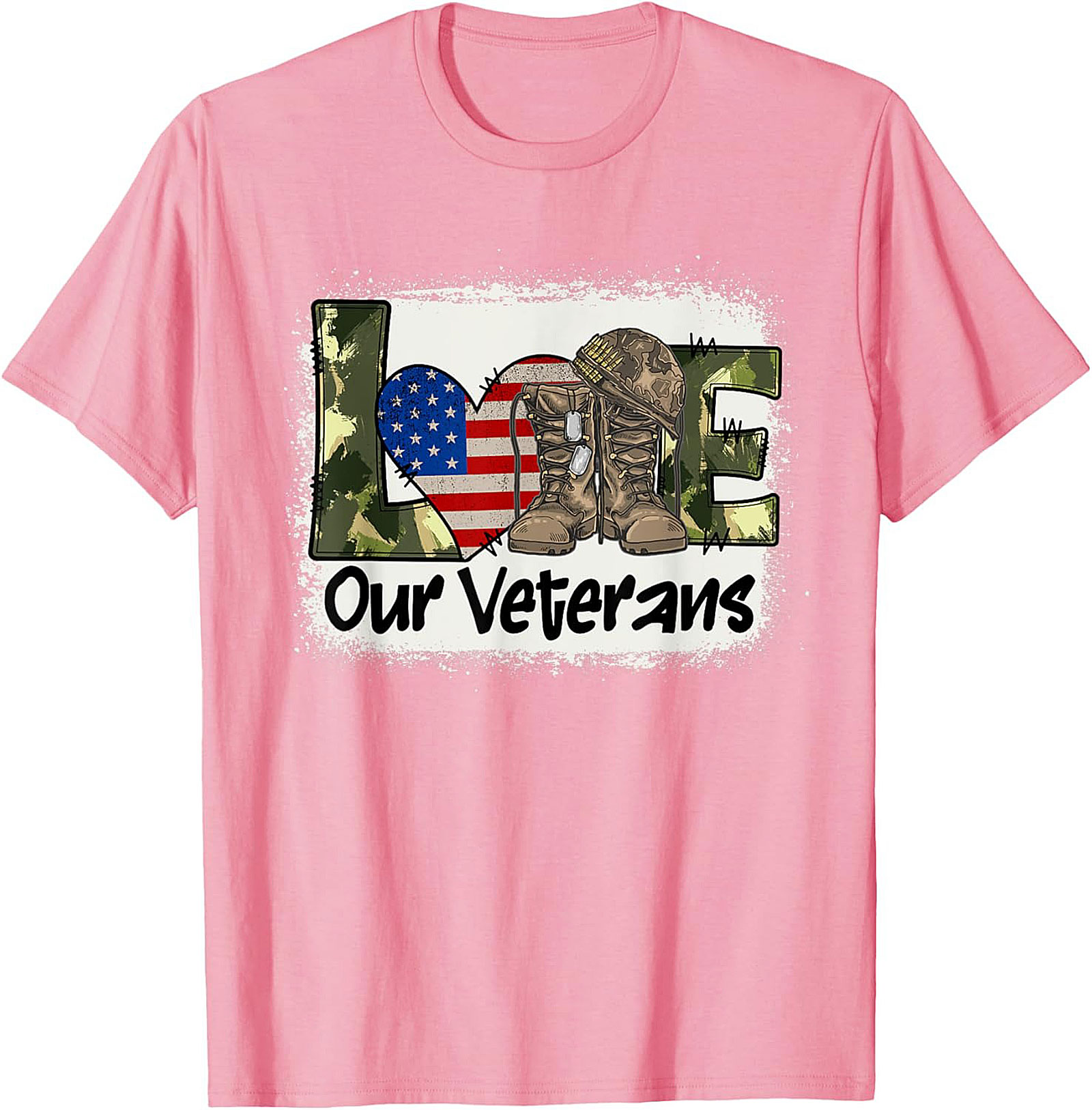 Veteran Appreciation T-shirt | Military Love Graphic Tee