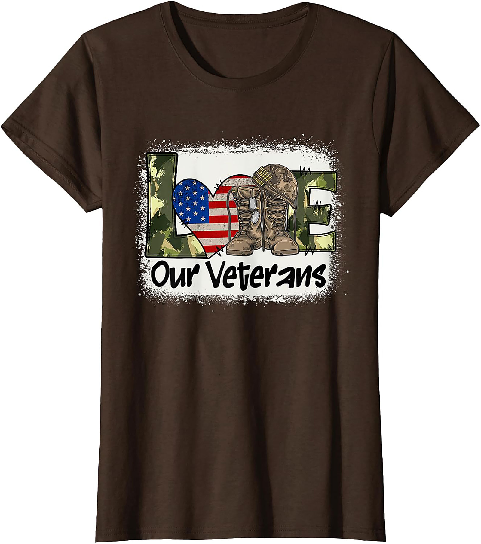 Veteran Appreciation T-shirt | Military Love Graphic Tee
