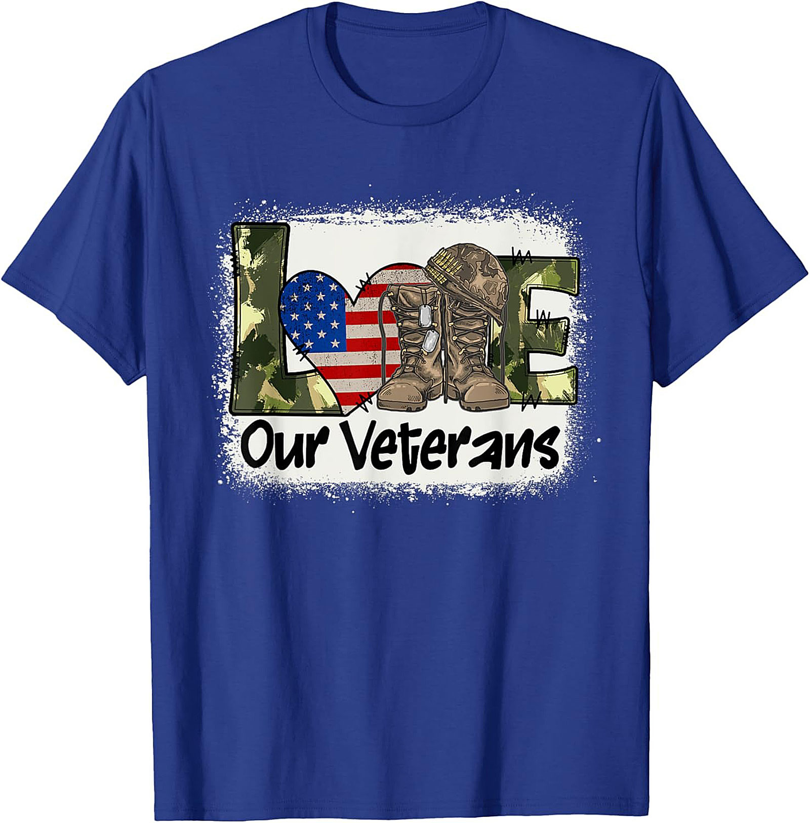 Veteran Appreciation T-shirt | Military Love Graphic Tee