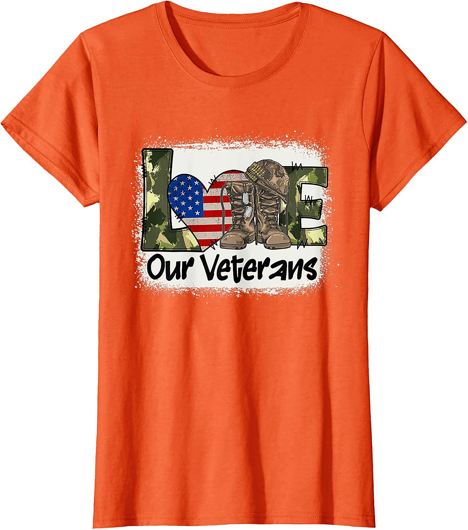 Veteran Appreciation T-shirt | Military Love Graphic Tee