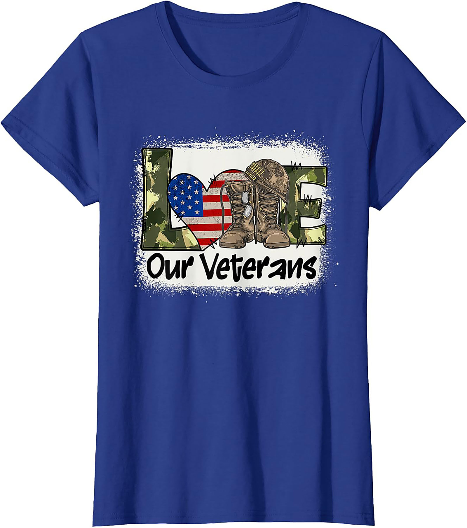 Veteran Appreciation T-shirt | Military Love Graphic Tee