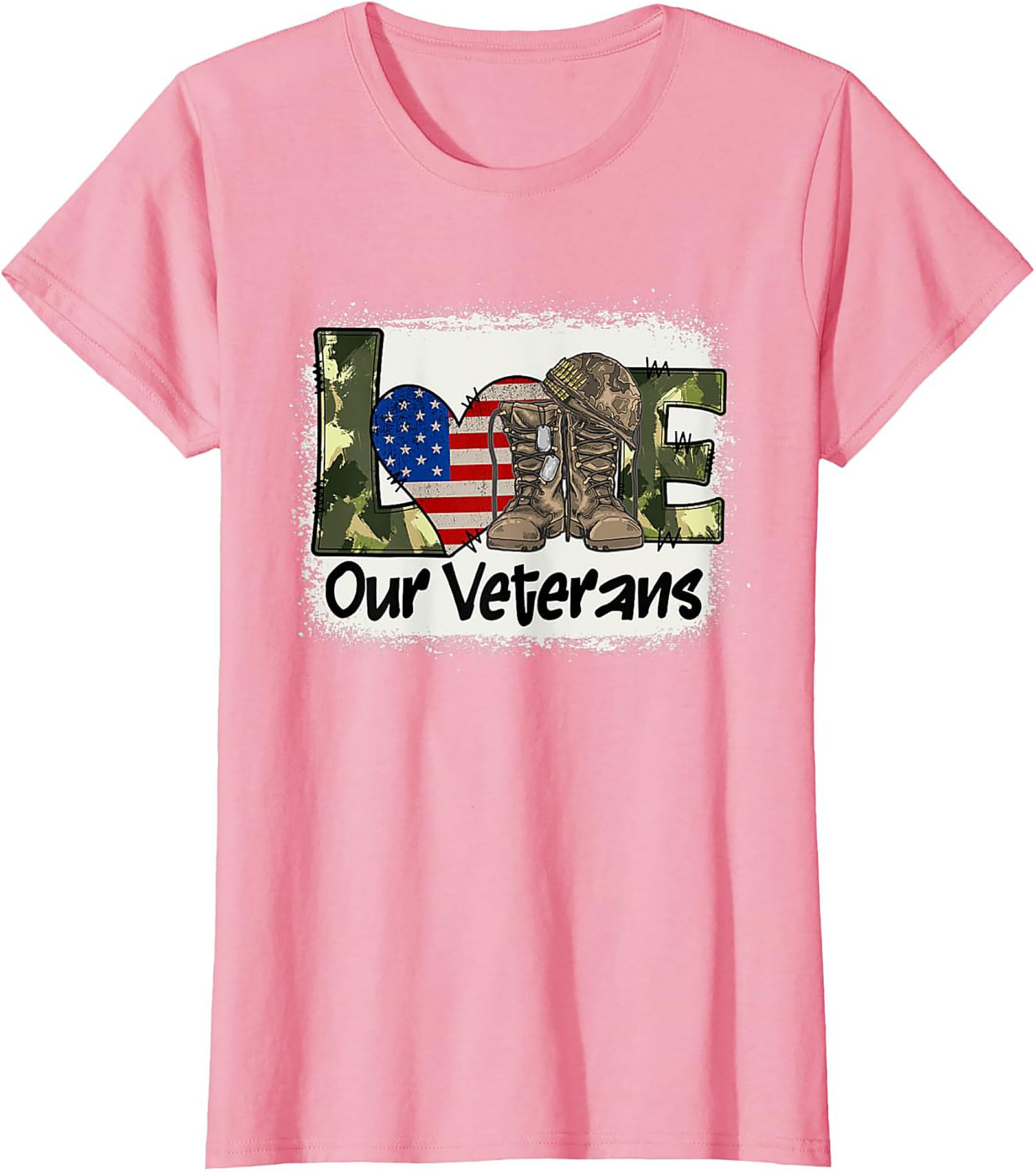 Veteran Appreciation T-shirt | Military Love Graphic Tee