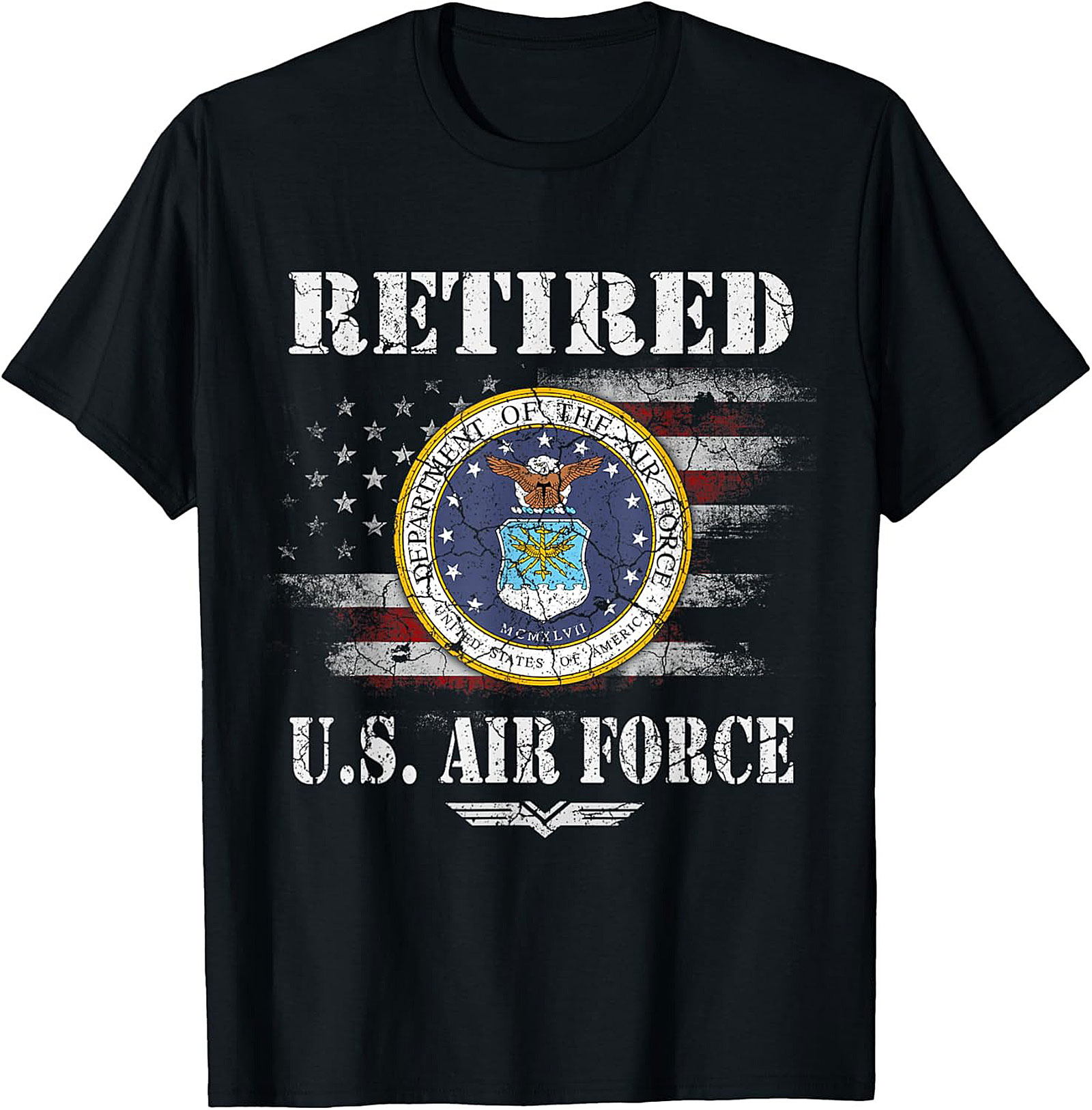 Retired U.S. Air Force T-shirt | Proud Veteran Tee