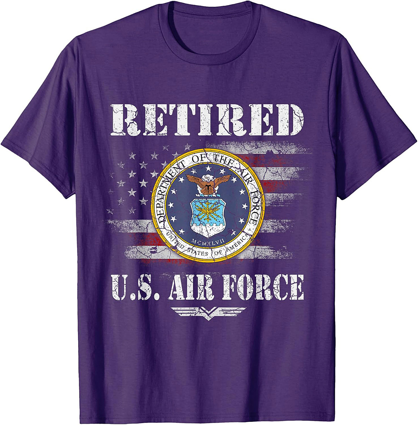 Retired U.S. Air Force T-shirt | Proud Veteran Tee