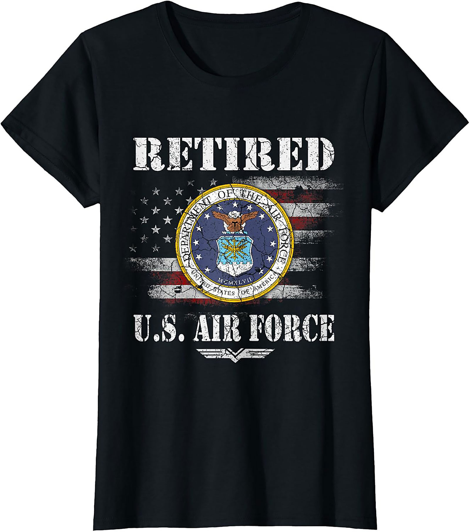 Retired U.S. Air Force T-shirt | Proud Veteran Tee