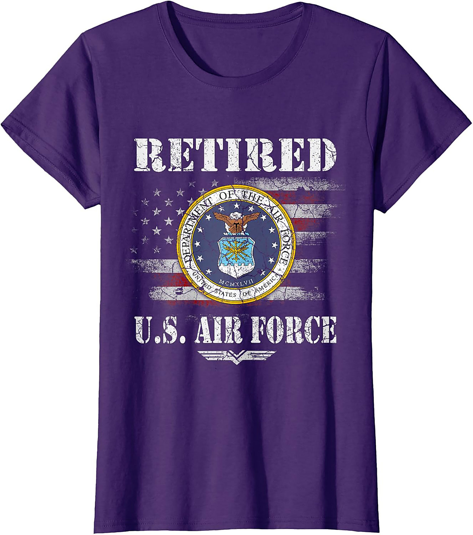Retired U.S. Air Force T-shirt | Proud Veteran Tee