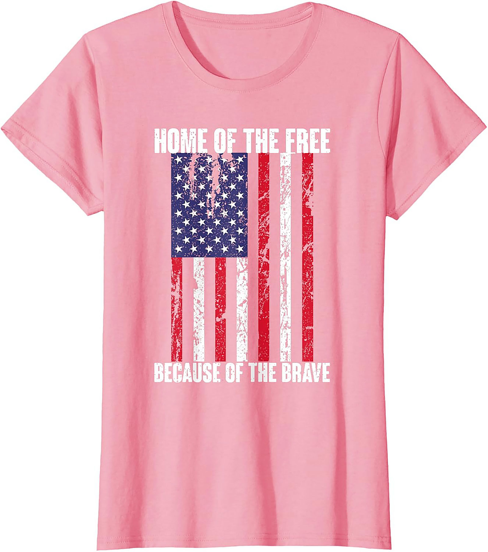 Home of the Free Patriotic Flag T-shirt | Unisex Tee