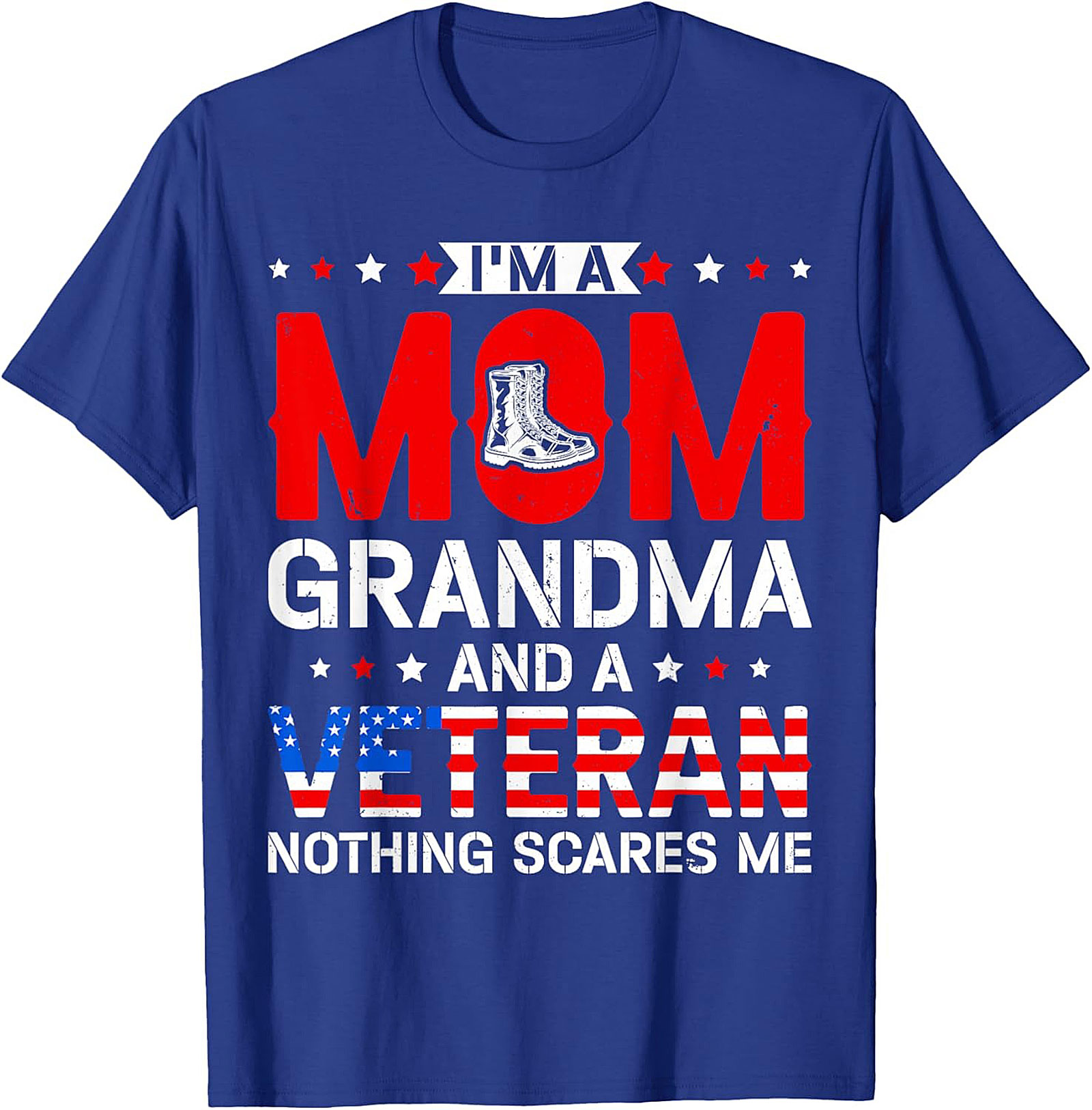 Veteran Grandma T-shirt | Military Mom Graphic Tee