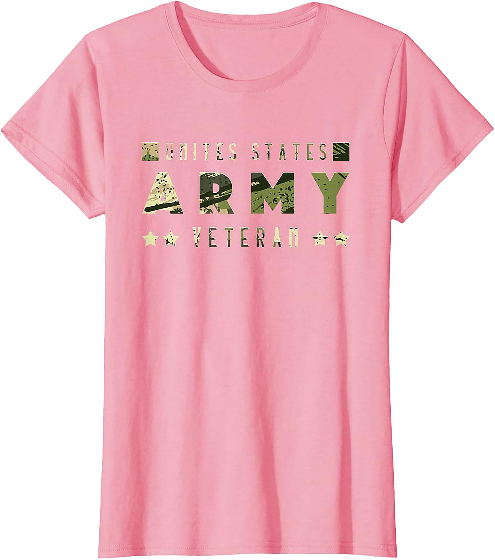Army Veteran T-Shirt - Camo Graphic Tee | U.S. Pride