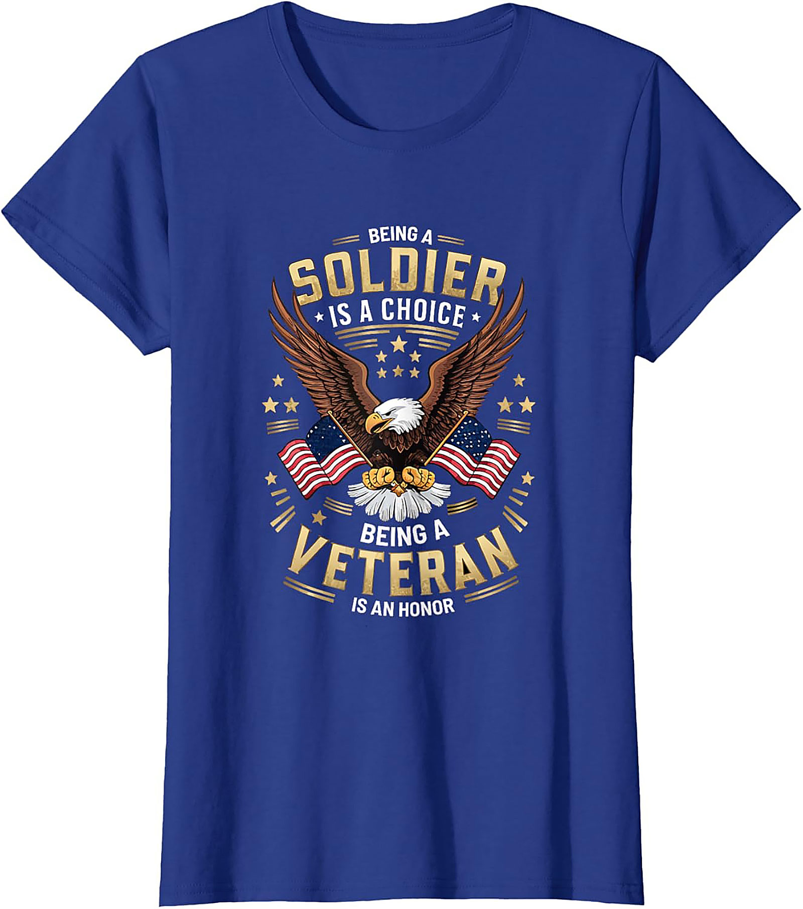 Veteran Graphic Tee | Soldier is a Choice, Honor is Earned