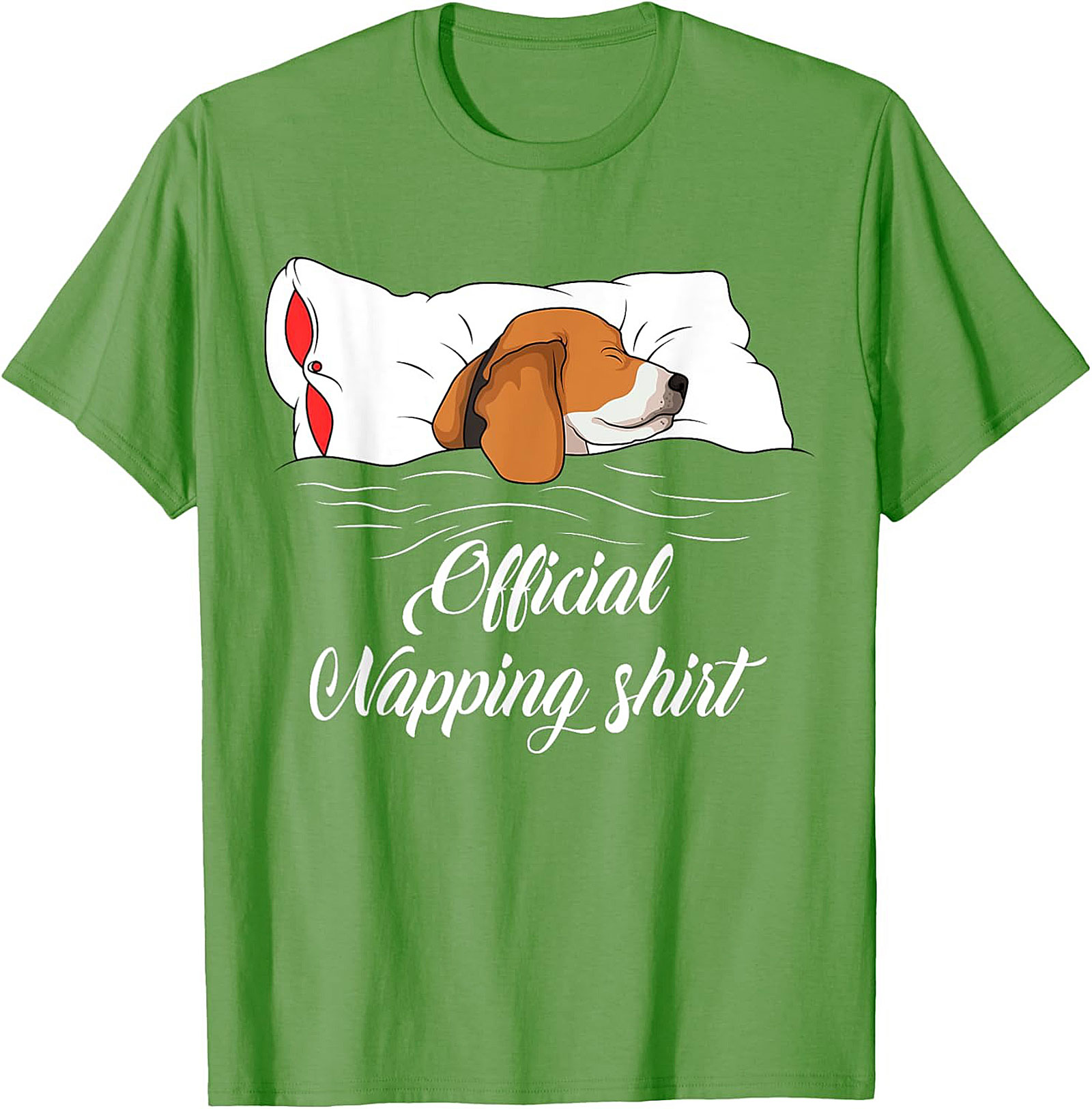 Official Napping Beagle T-shirt – Funny Dog Lover Graphic Tee