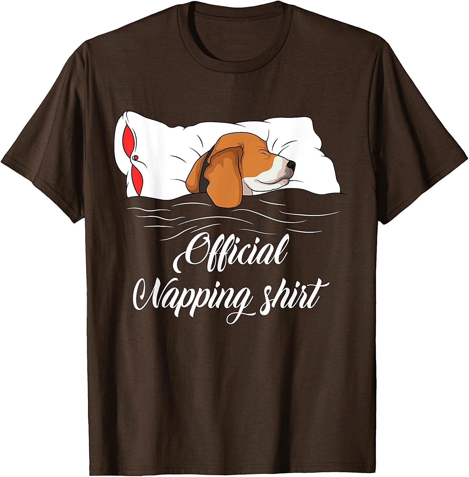 Official Napping Beagle T-shirt – Funny Dog Lover Graphic Tee