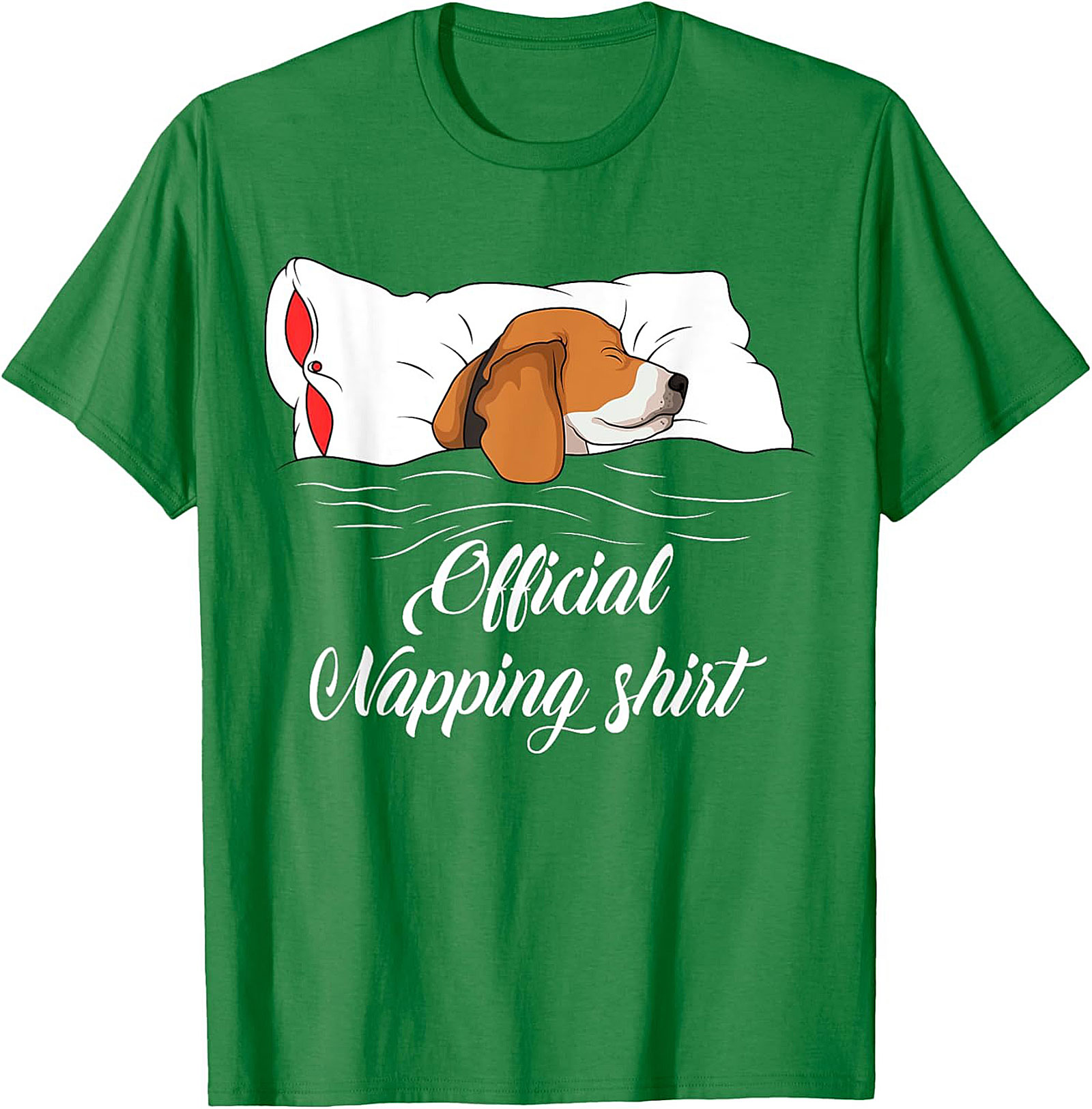 Official Napping Beagle T-shirt – Funny Dog Lover Graphic Tee