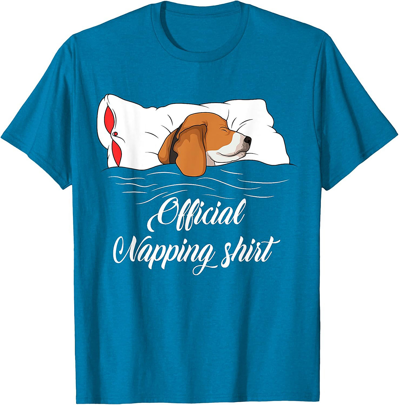 Official Napping Beagle T-shirt – Funny Dog Lover Graphic Tee