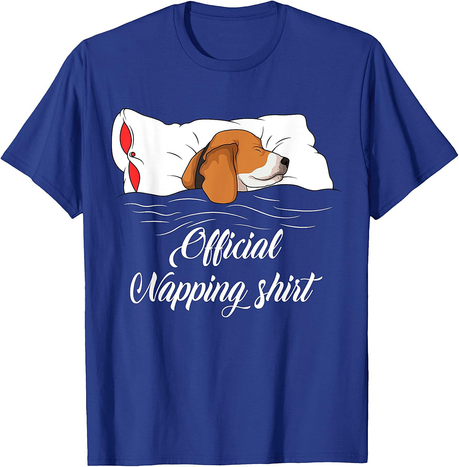 Official Napping Beagle T-shirt – Funny Dog Lover Graphic Tee