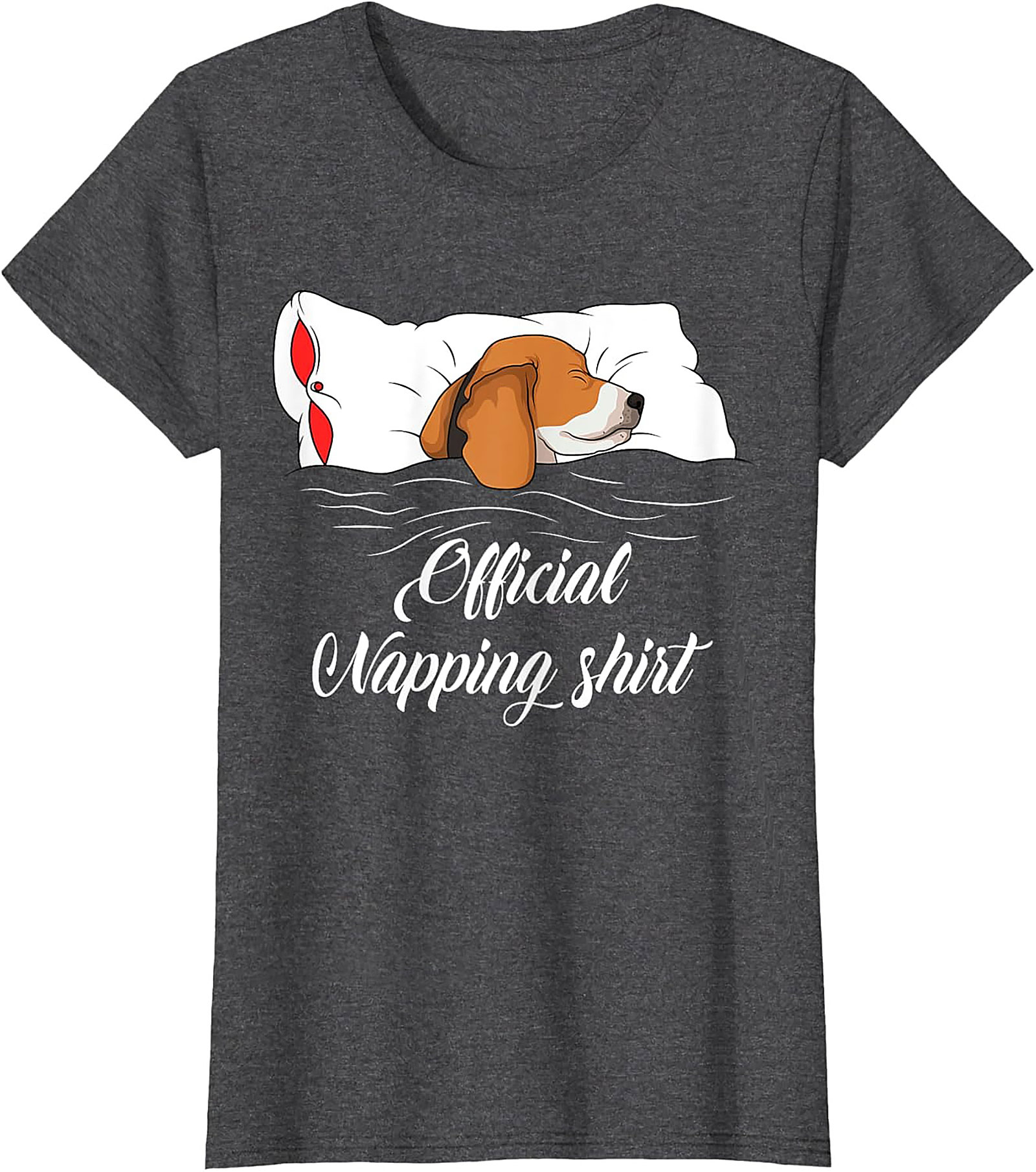 Official Napping Beagle T-shirt – Funny Dog Lover Graphic Tee