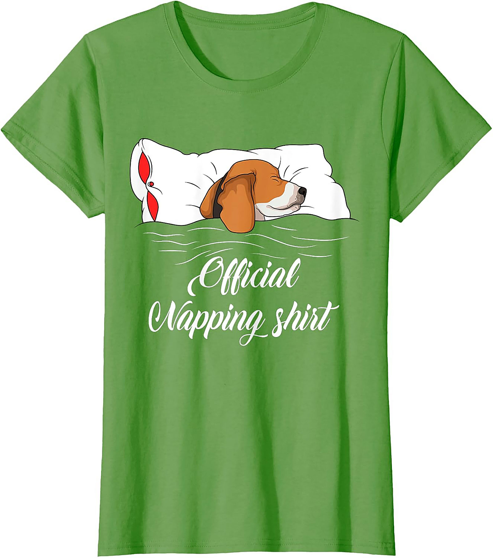 Official Napping Beagle T-shirt – Funny Dog Lover Graphic Tee