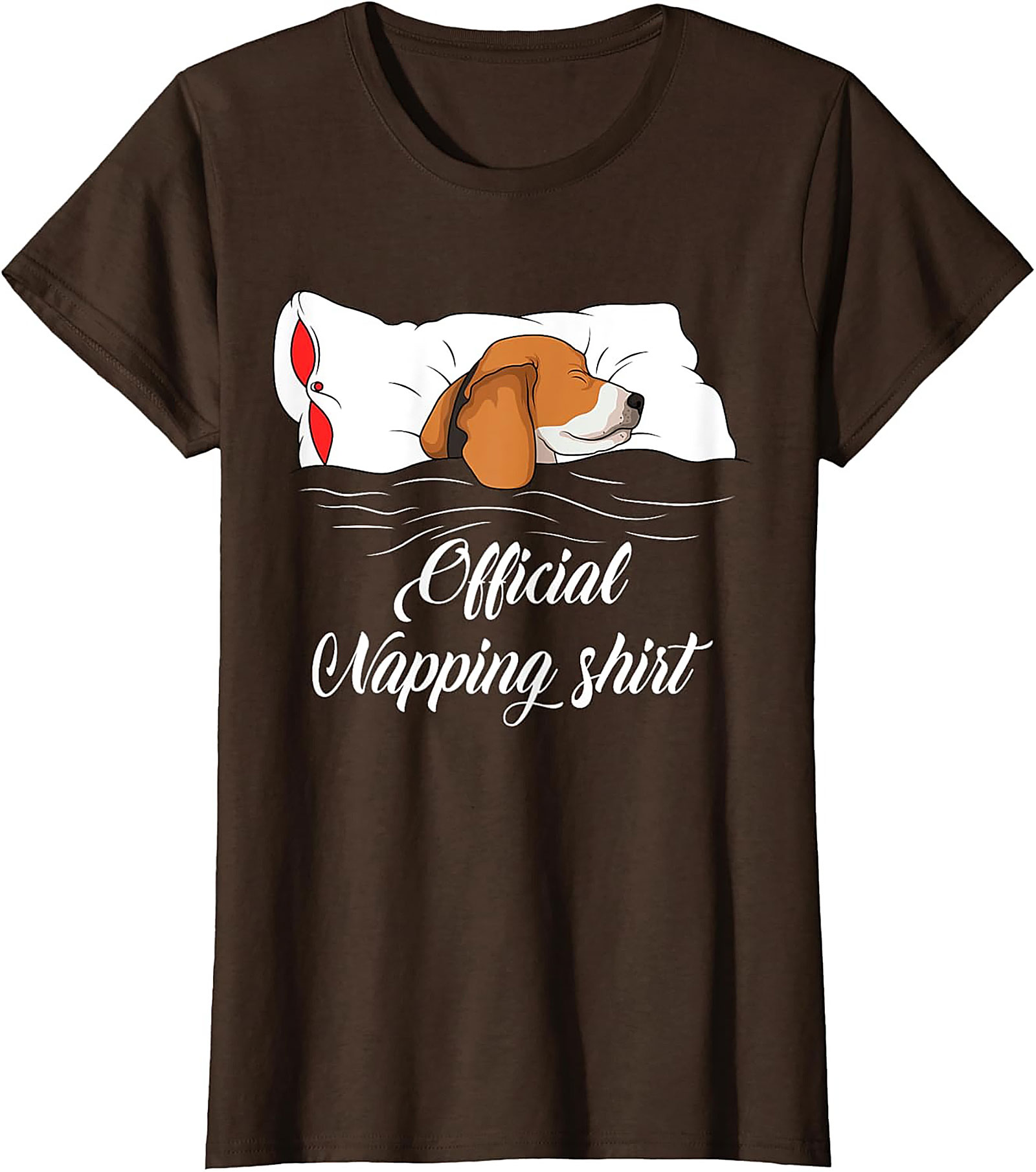 Official Napping Beagle T-shirt – Funny Dog Lover Graphic Tee