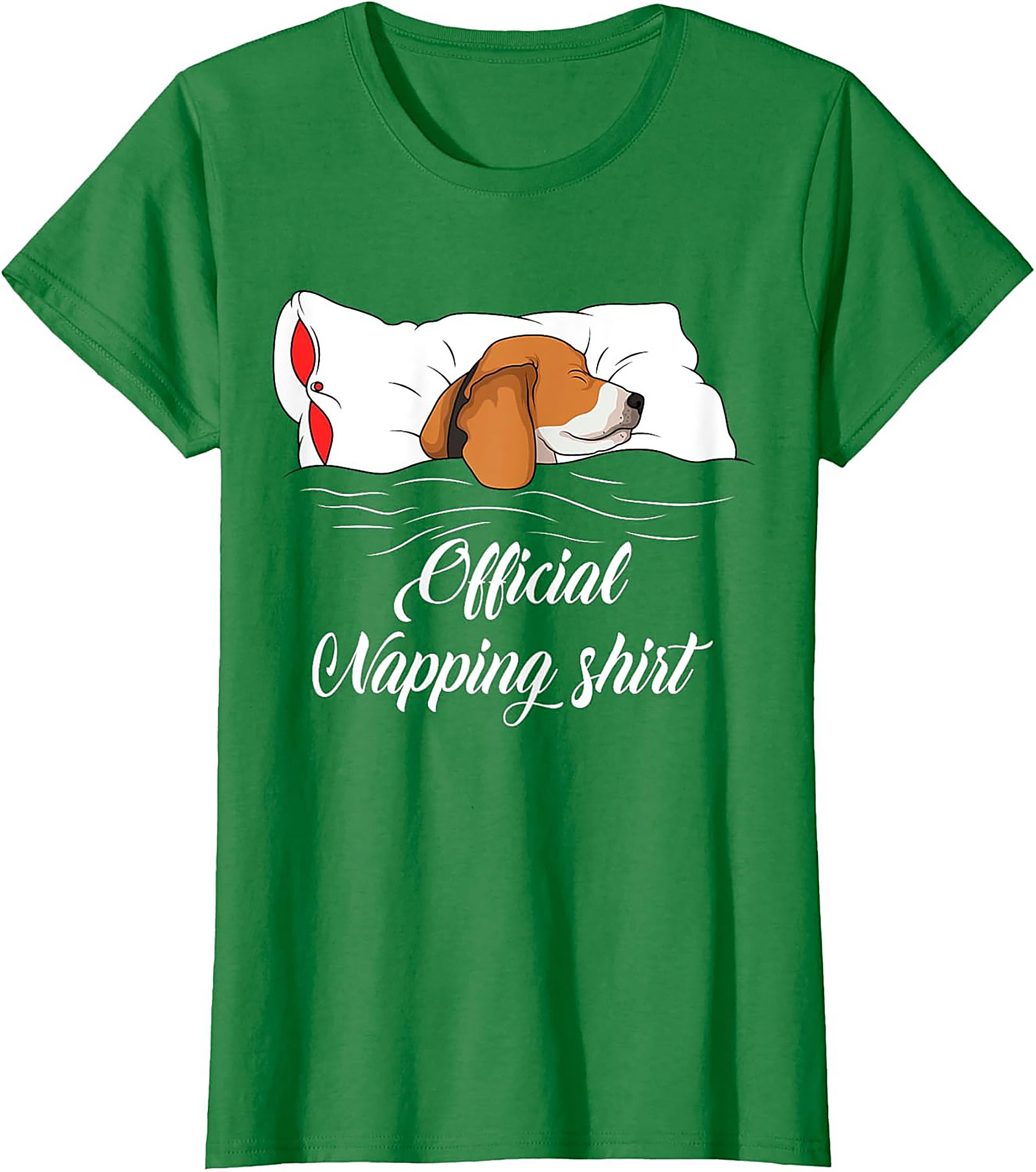 Official Napping Beagle T-shirt – Funny Dog Lover Graphic Tee