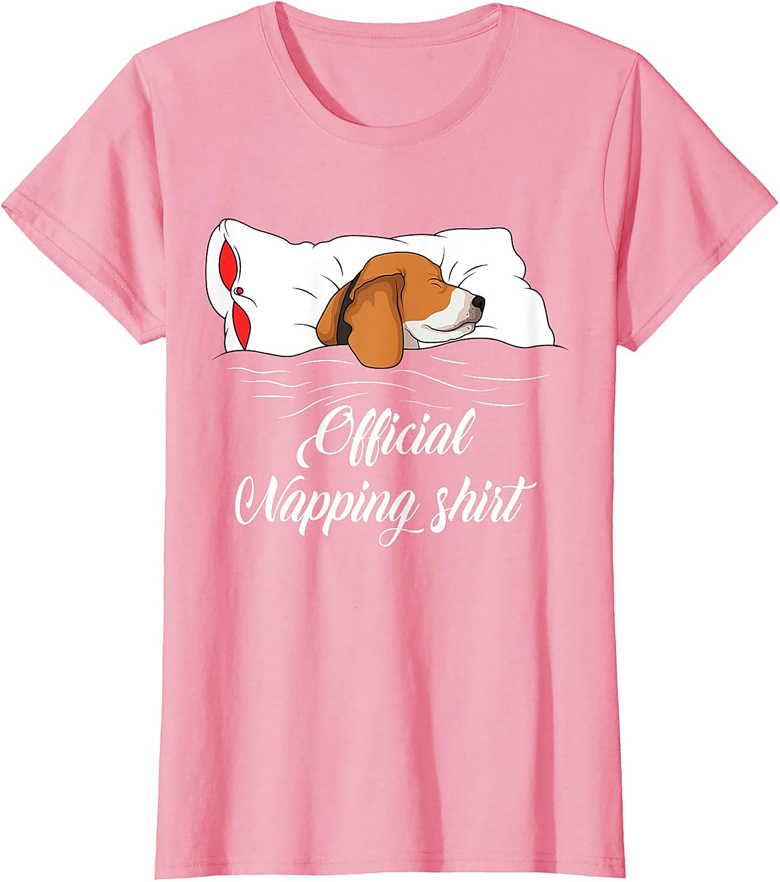 Official Napping Beagle T-shirt – Funny Dog Lover Graphic Tee