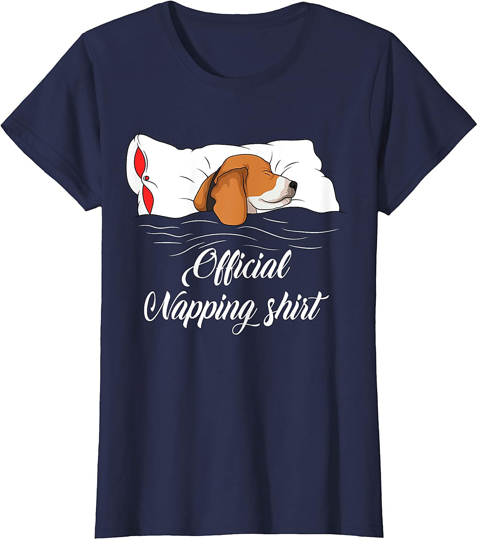 Official Napping Beagle T-shirt – Funny Dog Lover Graphic Tee