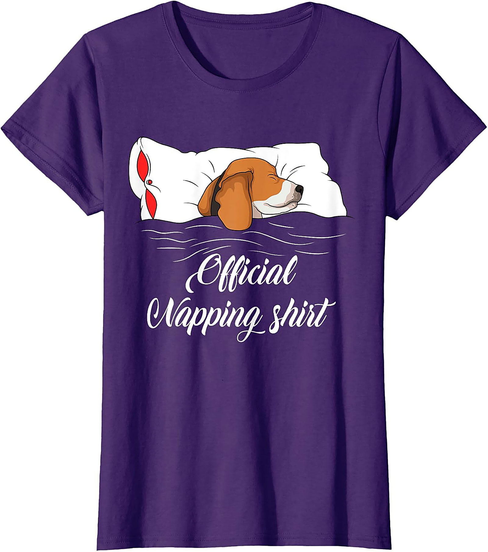 Official Napping Beagle T-shirt – Funny Dog Lover Graphic Tee