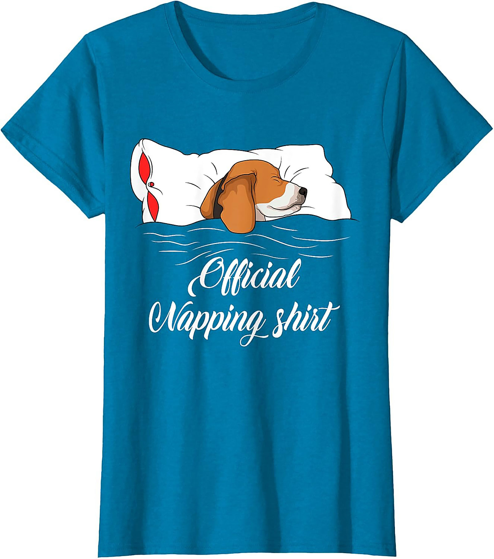Official Napping Beagle T-shirt – Funny Dog Lover Graphic Tee