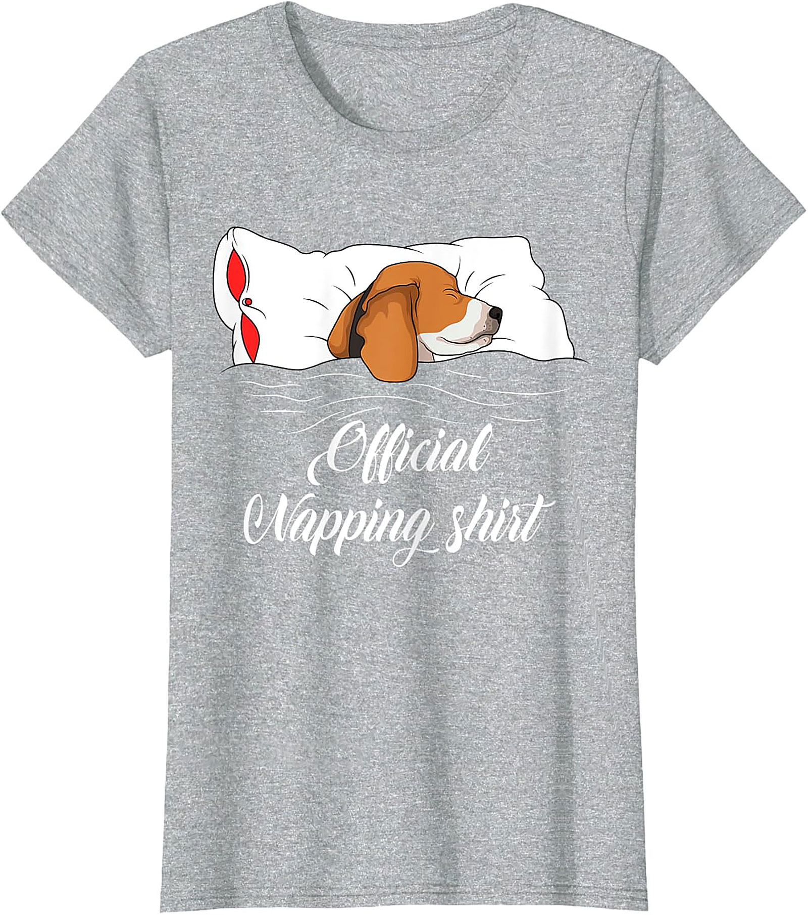 Official Napping Beagle T-shirt – Funny Dog Lover Graphic Tee